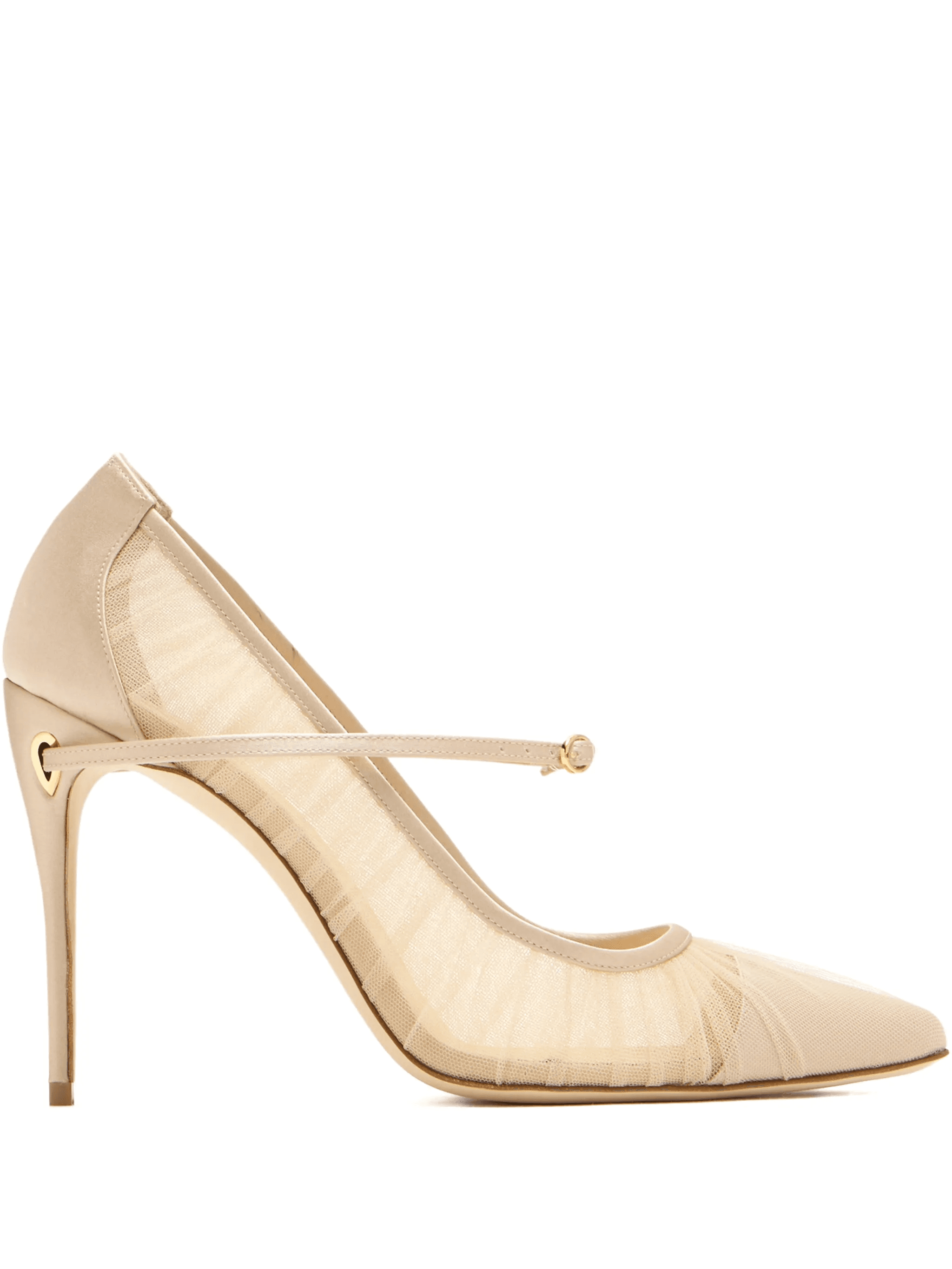 Lorenzo tulle strap pumps - Image 1