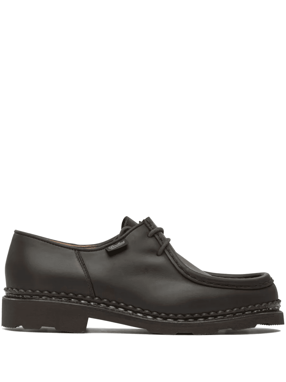 leather lace-up loafers - Image 1