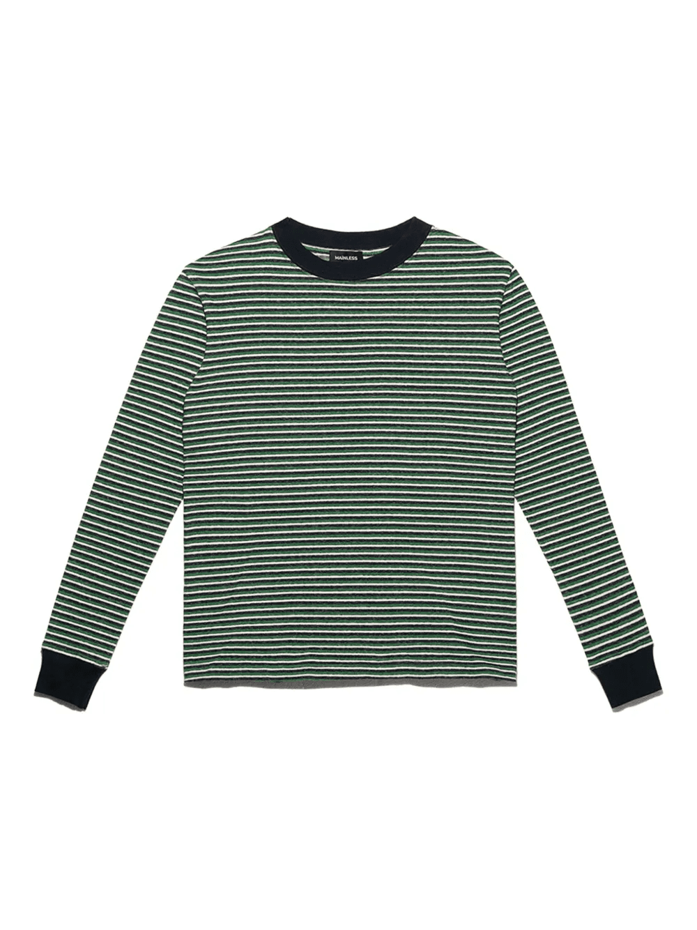 striped long-sleeve top - Image 1