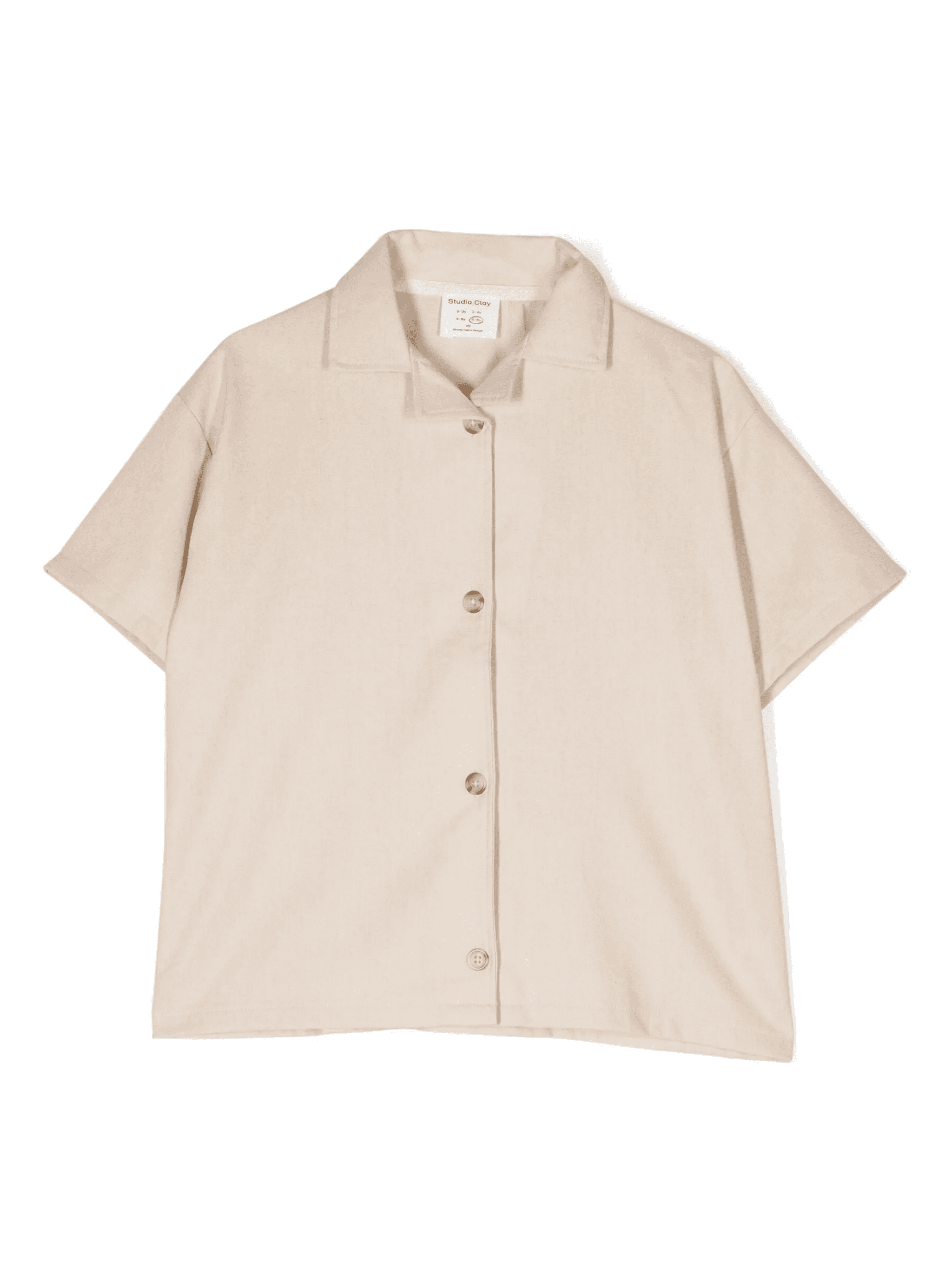 short-sleeve buttoned shirt - Image 1