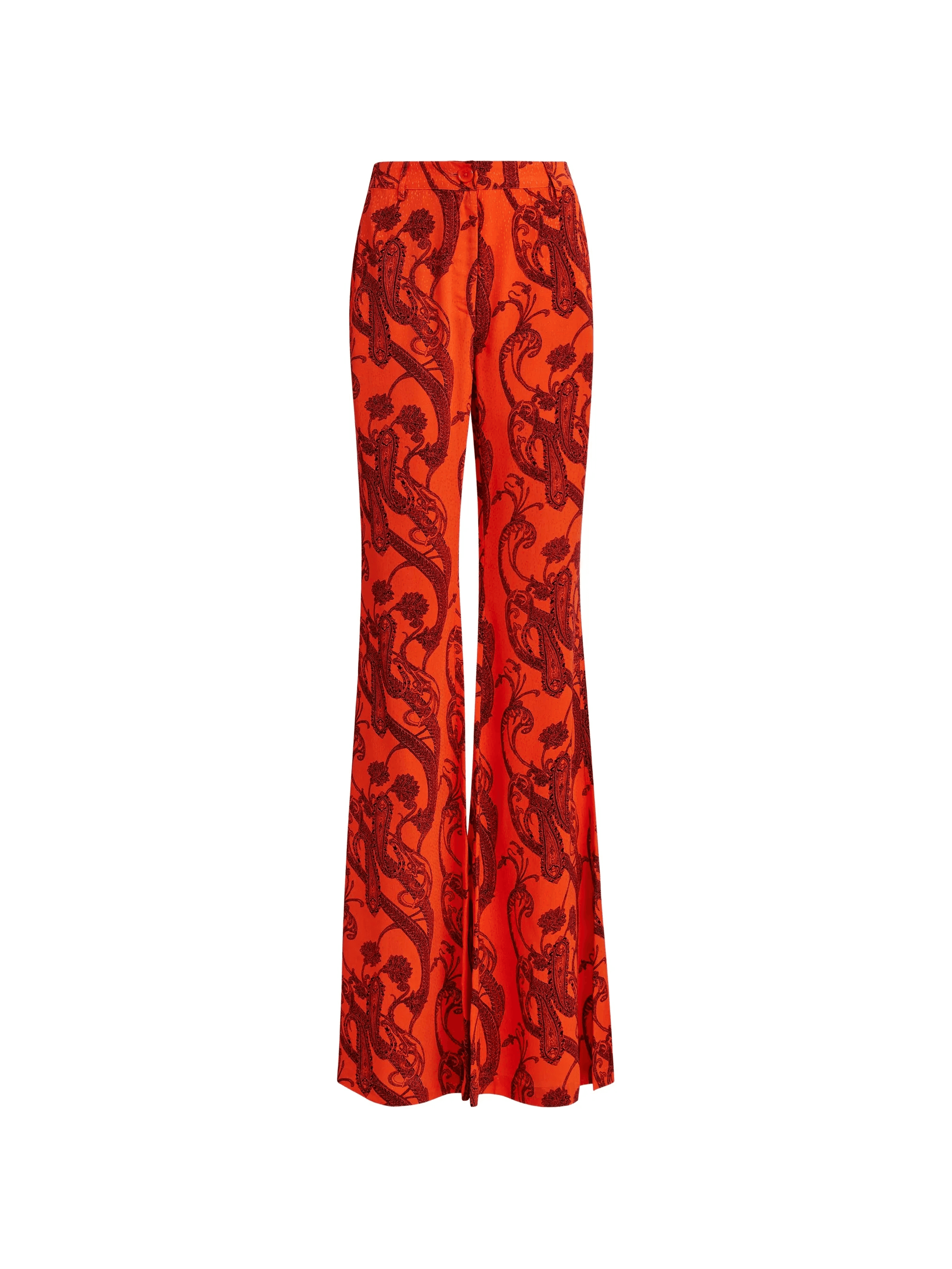 paisley flared trousers - Image 1