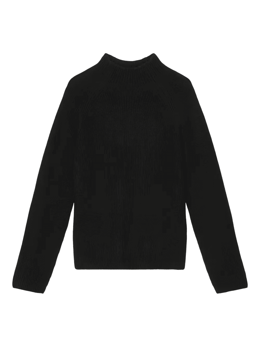 ribbed high-neck jumper - Image 1