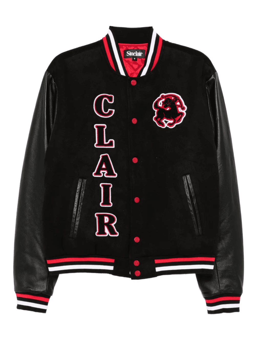 patch-emblem bomber jacket - Image 1