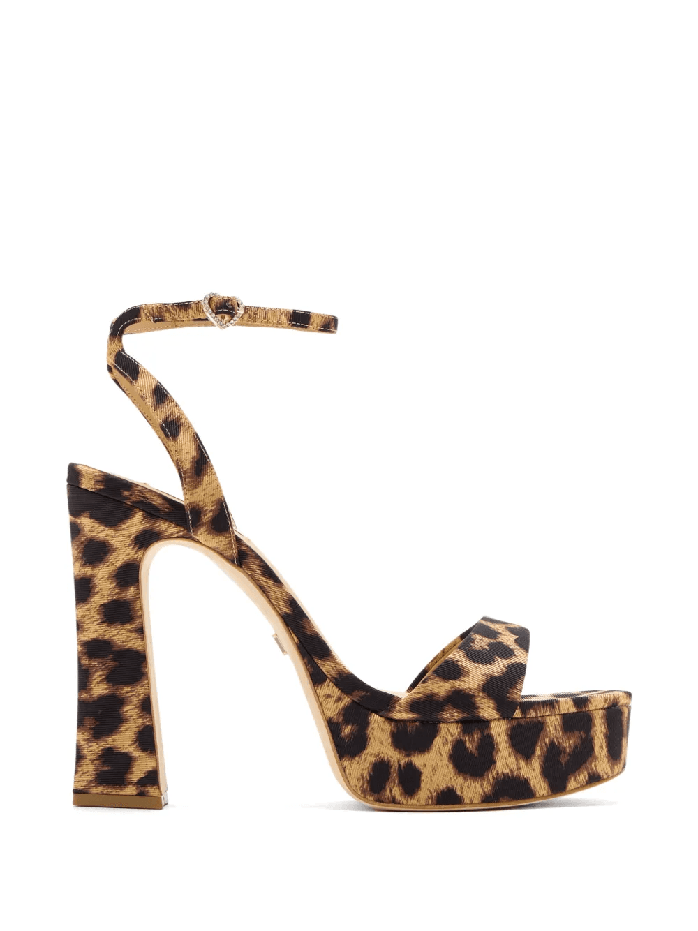 Caia platform-heel animal-print sandals - Image 1