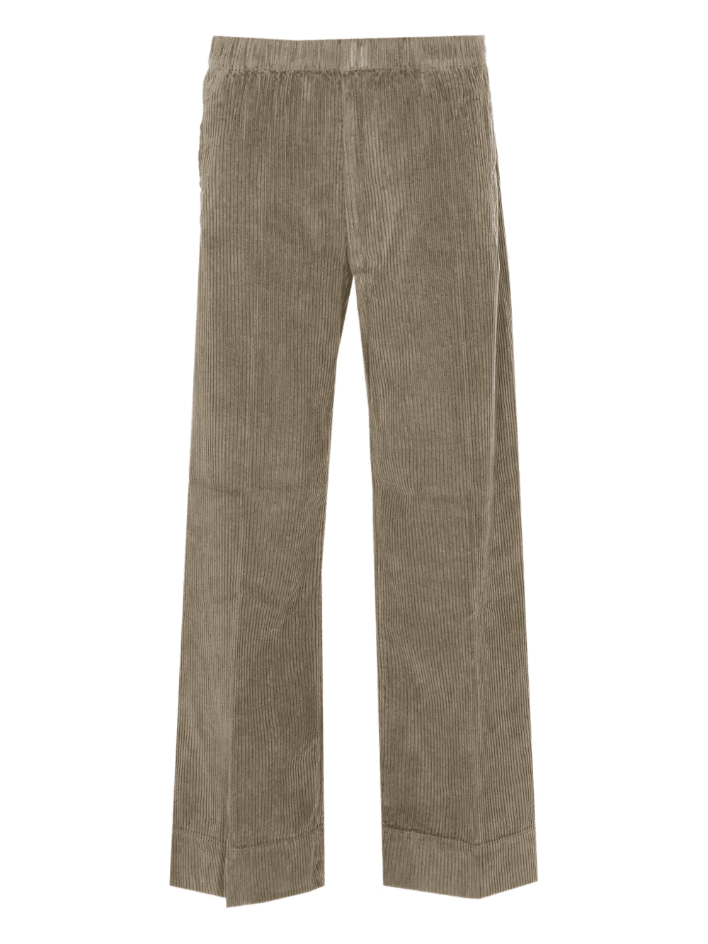elasticated-waist corduroy trousers - Image 1