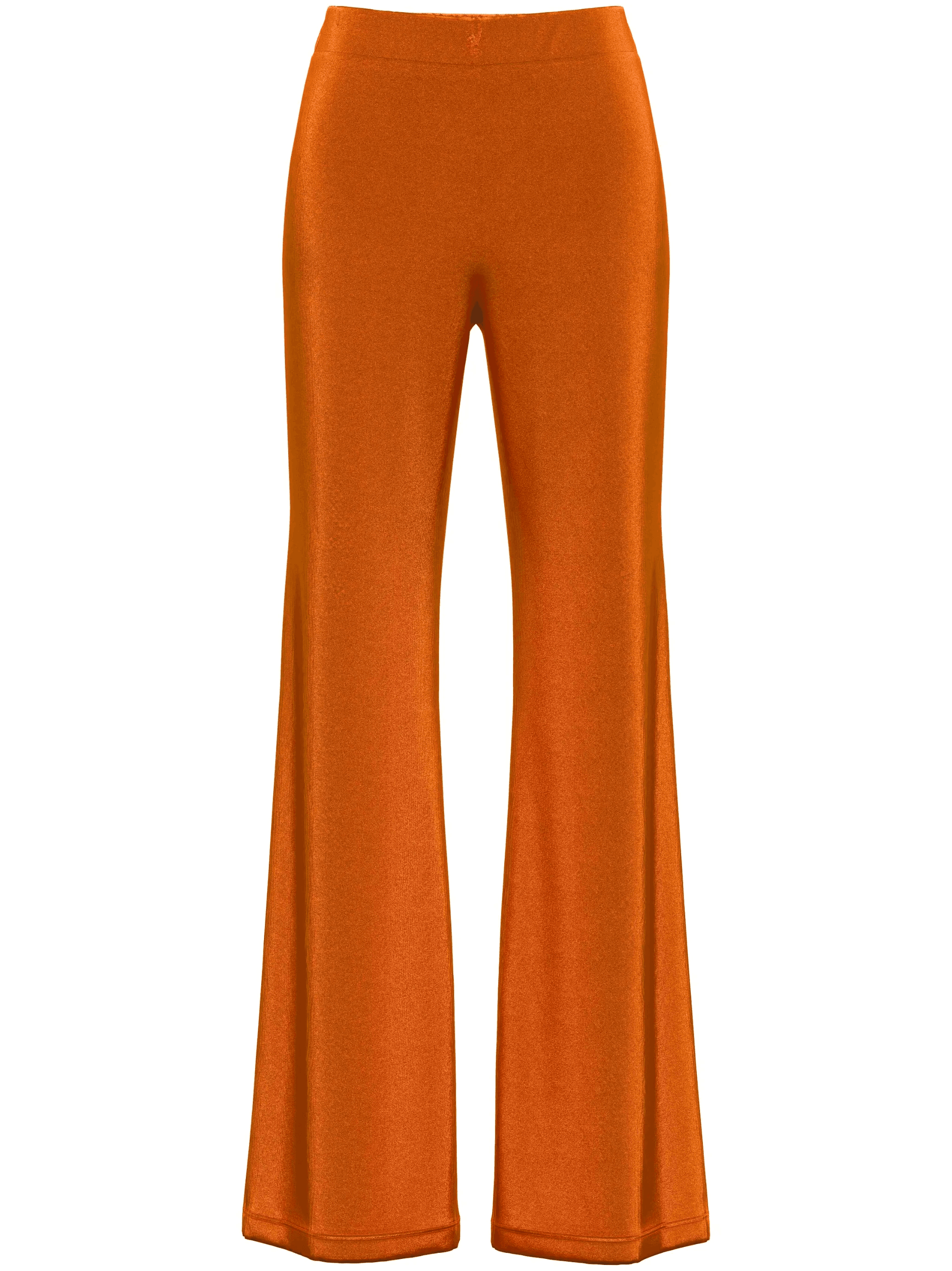 Easy laminated wide-leg trousers - Image 1