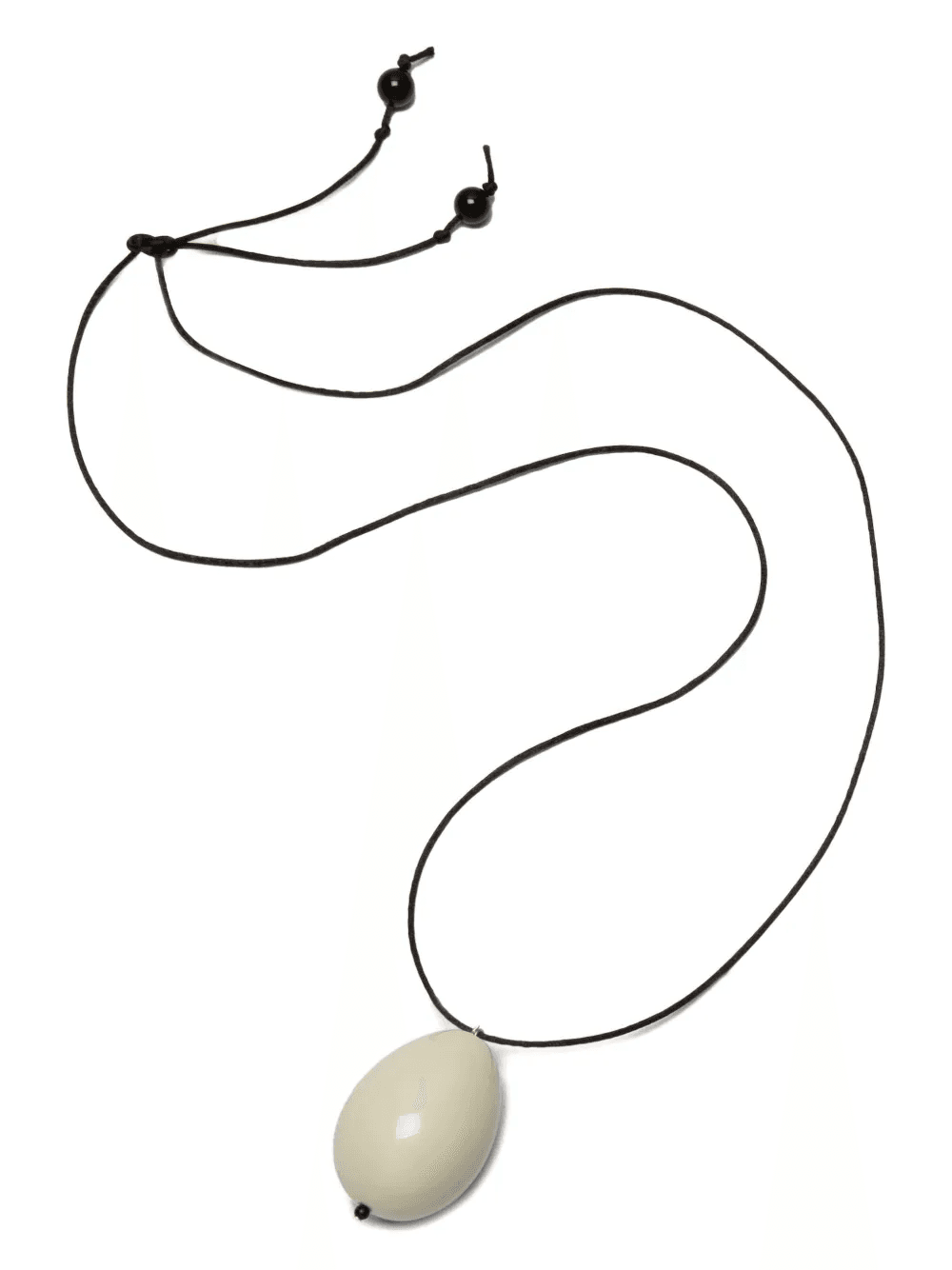 Host egg-pendant cord necklace - Image 1