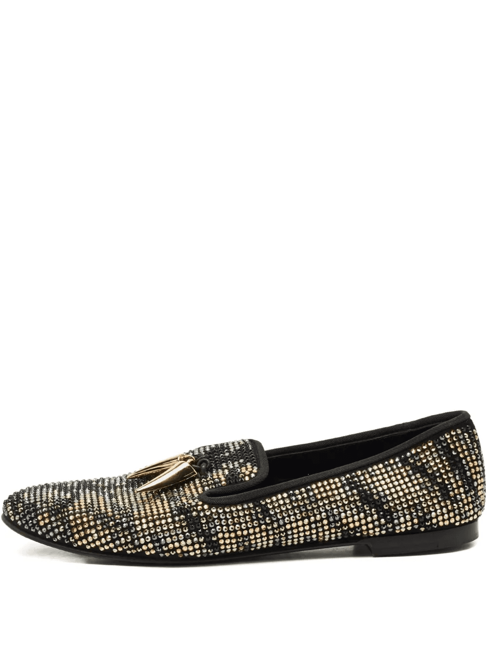 Shark Tooth crystal-embellished loafers - Image 1