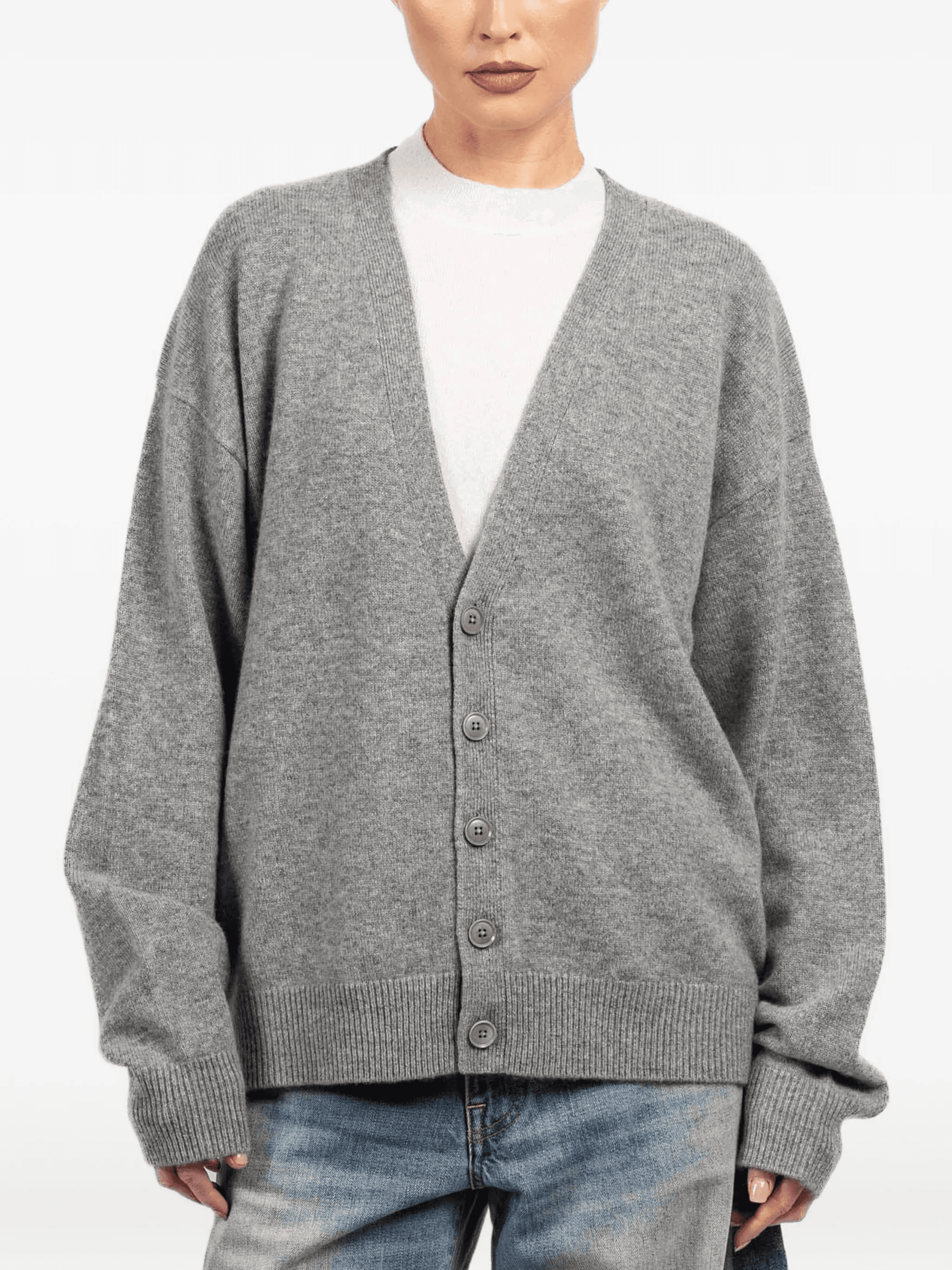Jonah button V-neck cardigan - Image 1