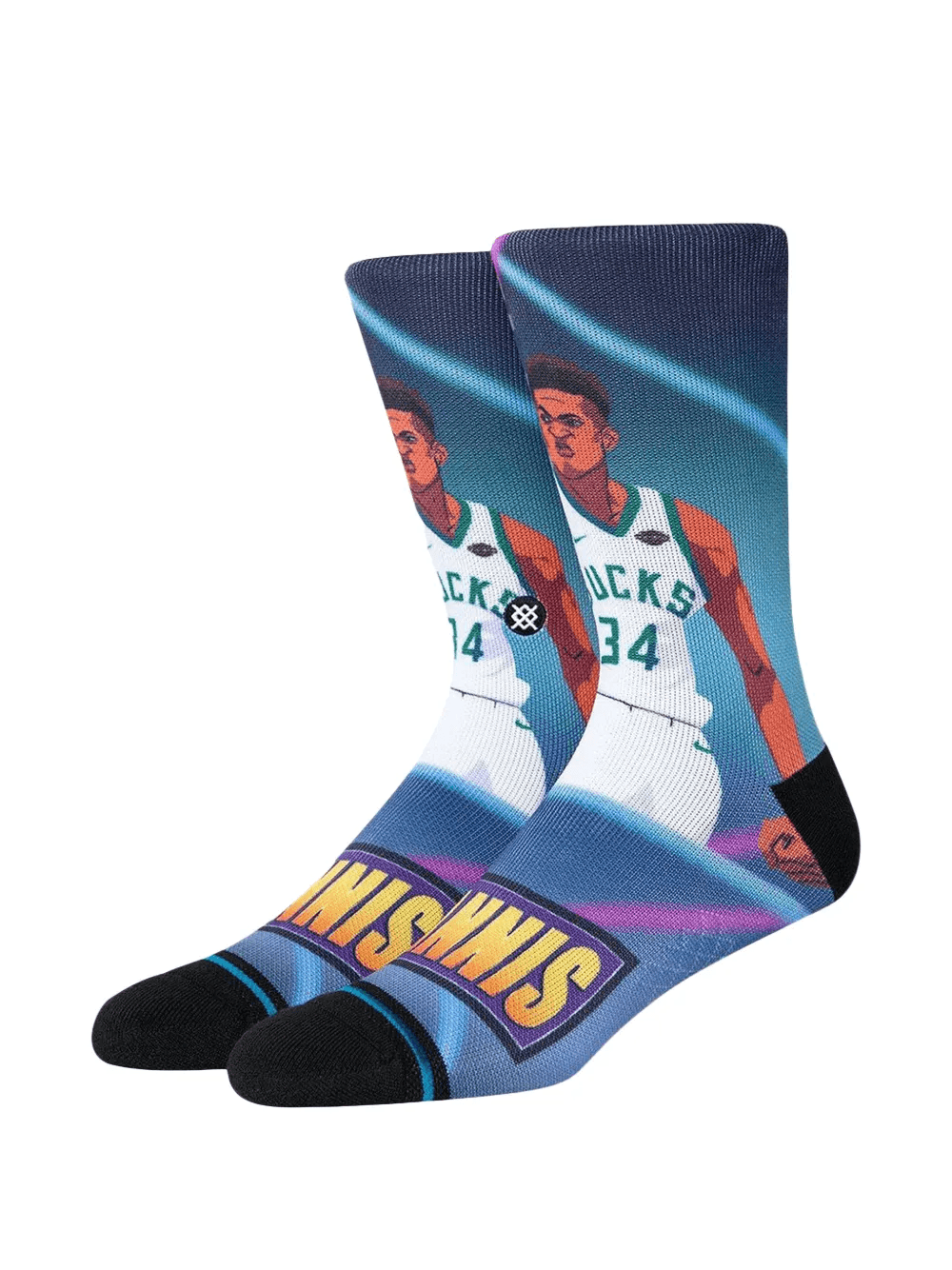 NBA basketball crew socks - Image 1