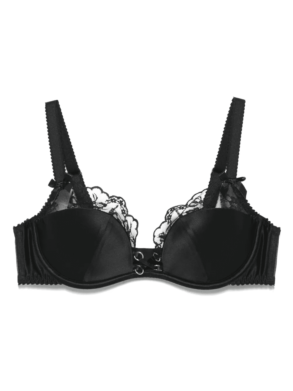 embroidered-lace bra - Image 1