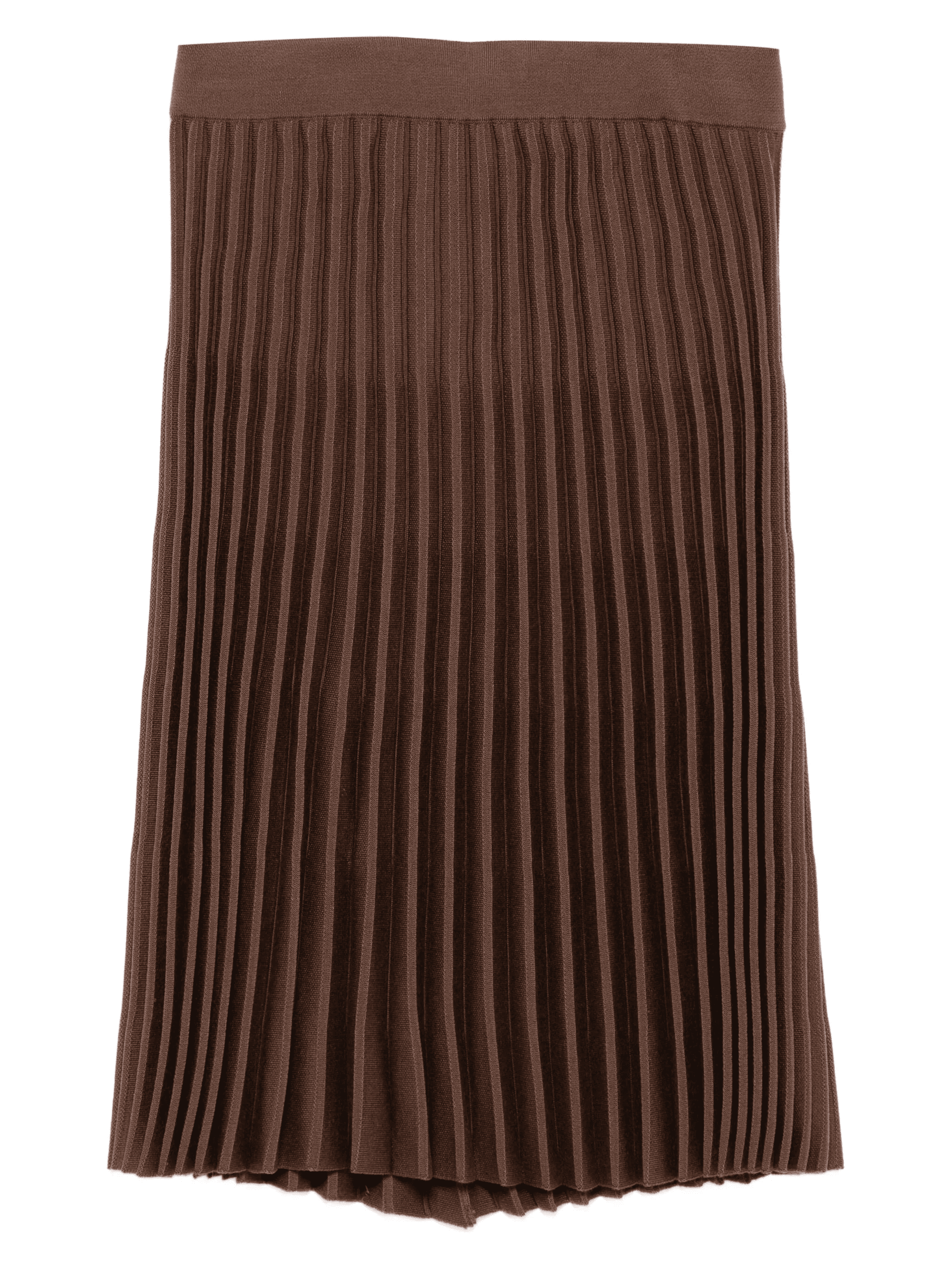 pleated knit skirt - Image 1