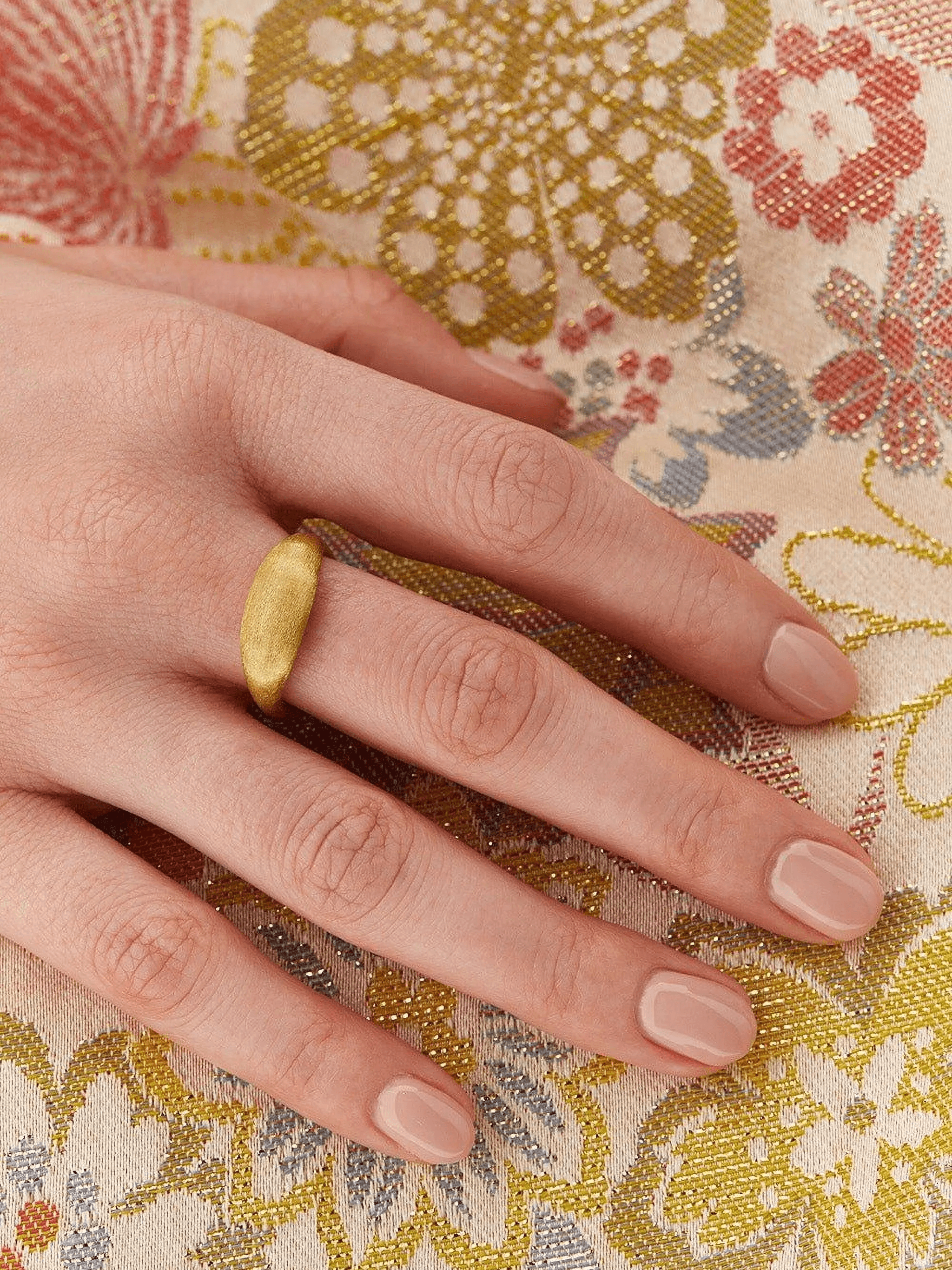 18K yellow gold Trasformista ring - Image 1