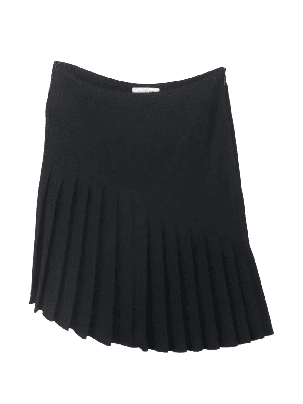 pleated asymmetric mini skirt - Image 1