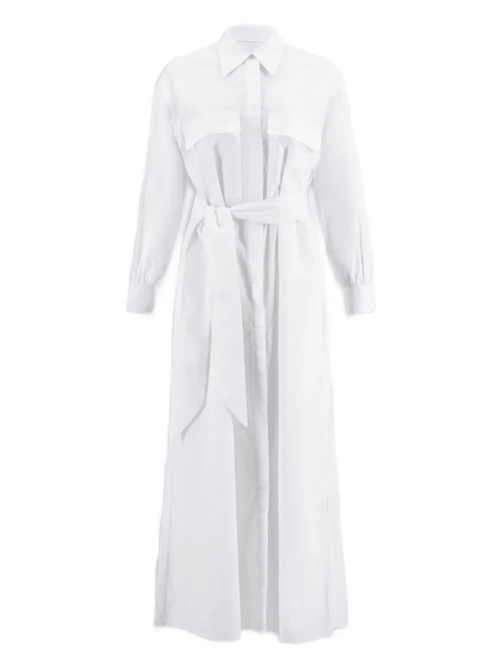 belted shirt dress - Image 1