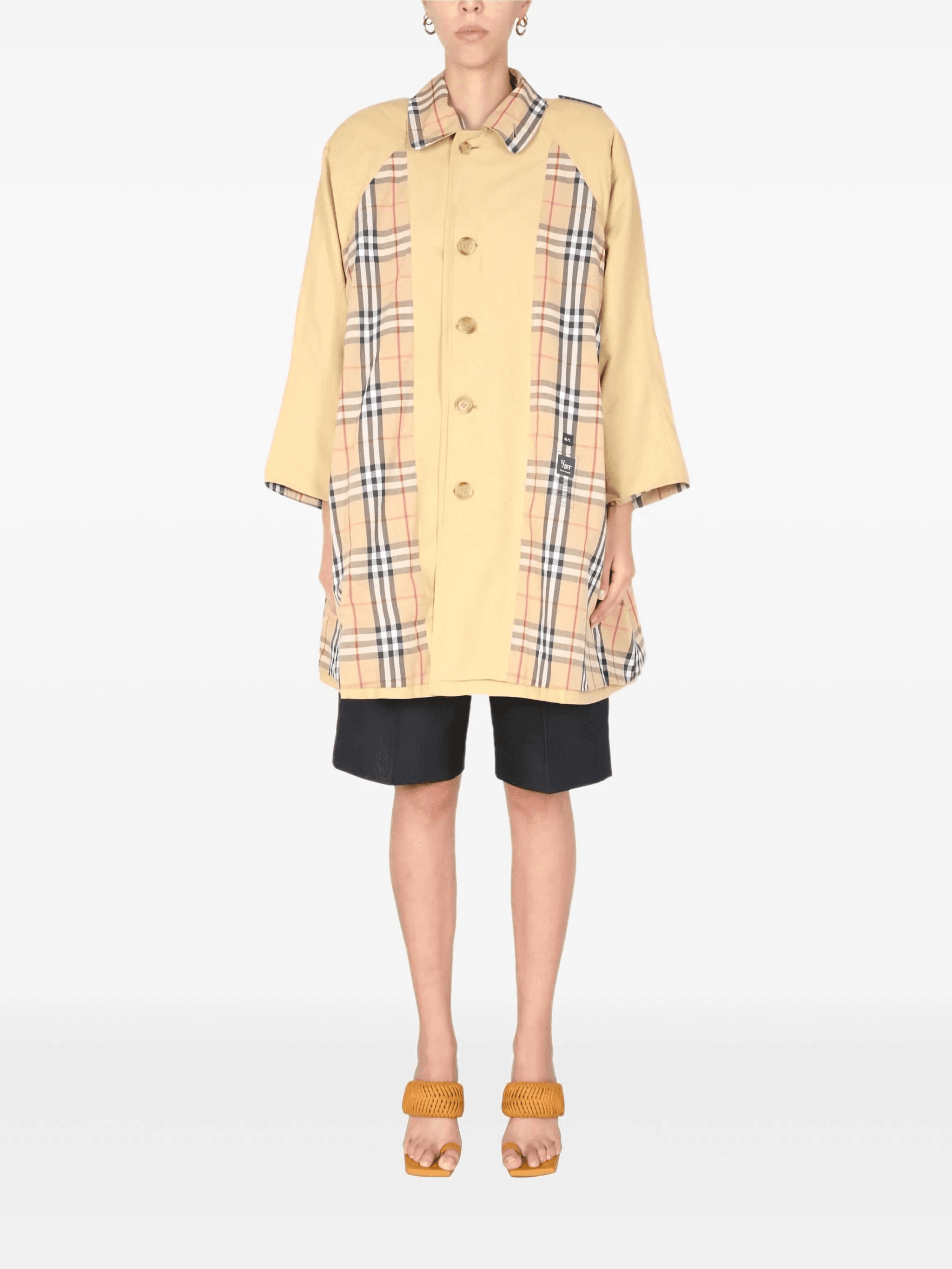 check pattern coat - Image 1