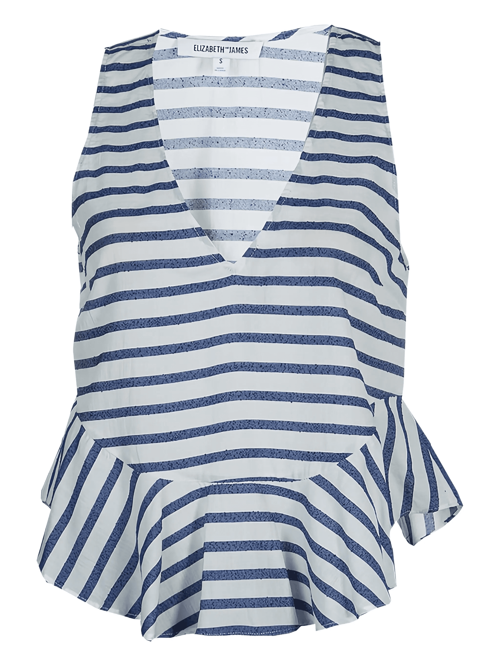 peplum stripes tank-top - Image 1