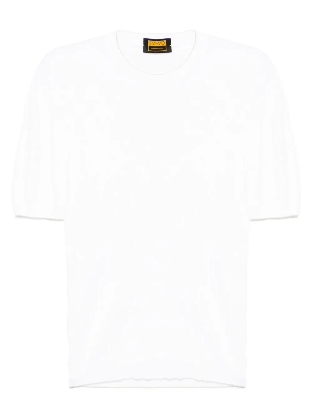 fine ribbed cotton t-shirt - Image 1