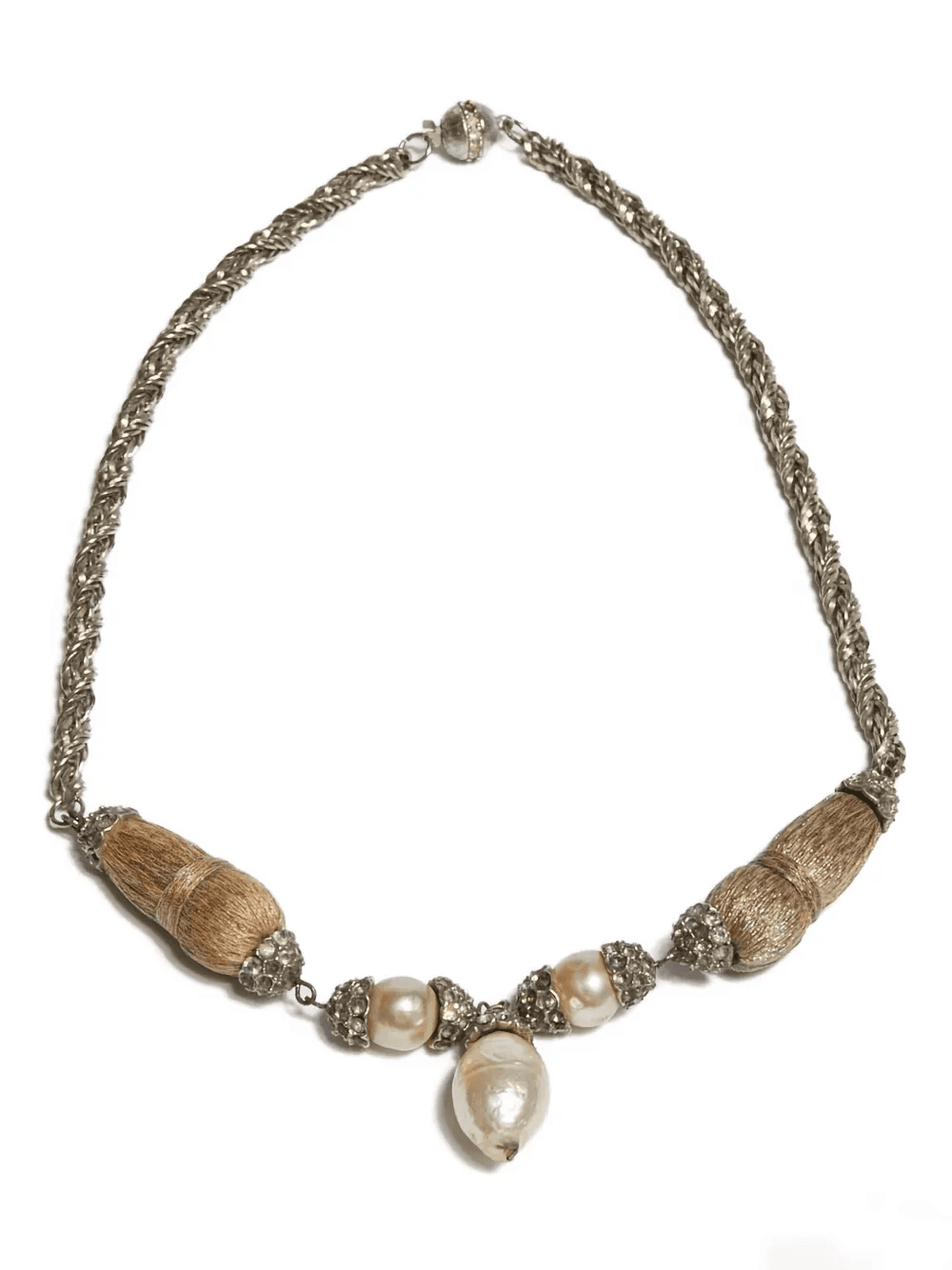 byzantine mesh choker necklace - Image 1