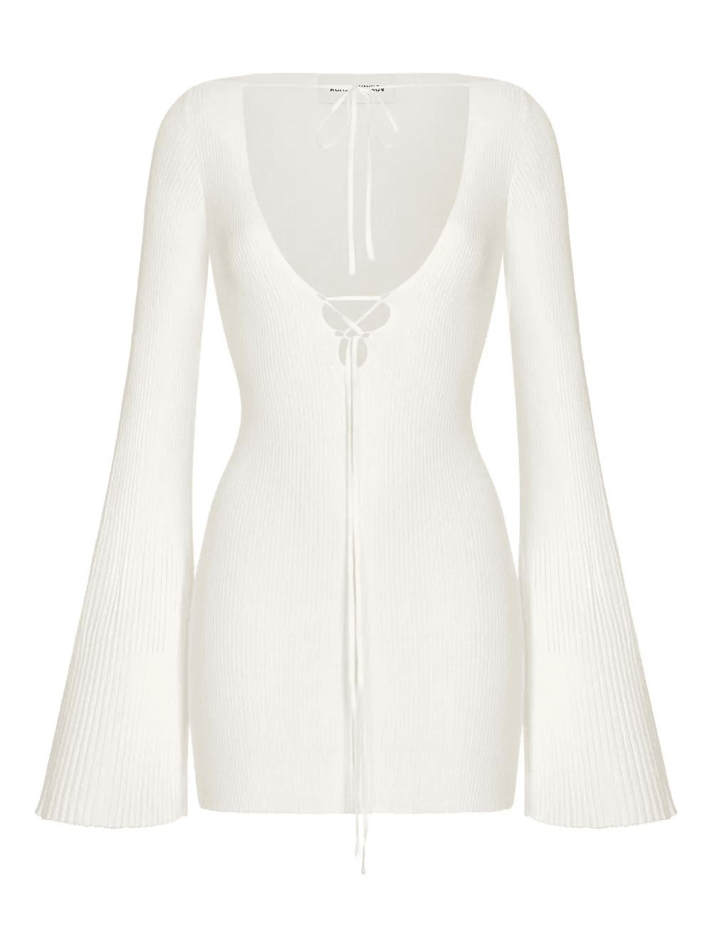 ribbed-knit mini dress - Image 1