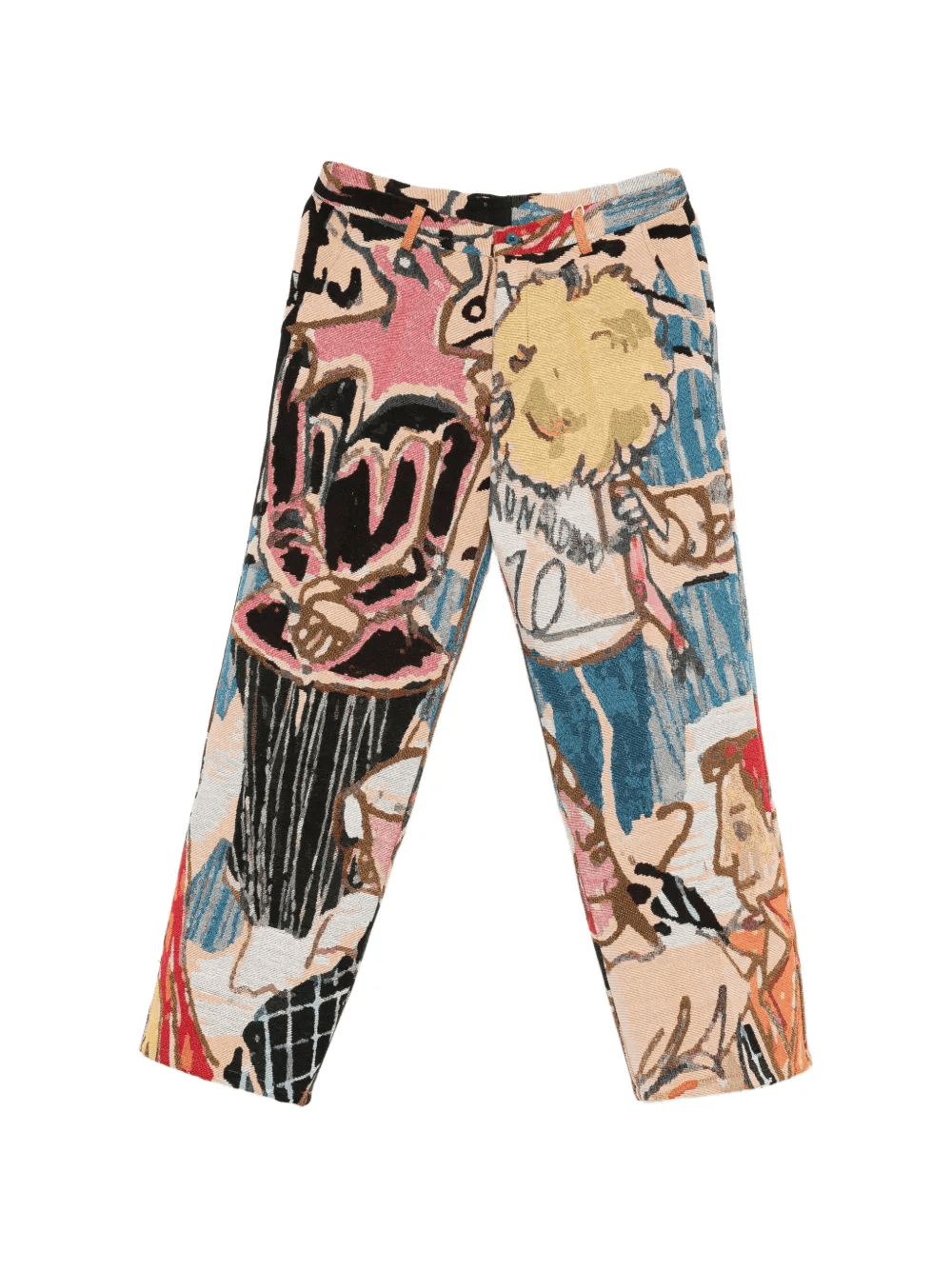 graphic-jacquard<<< trousers - Image 1