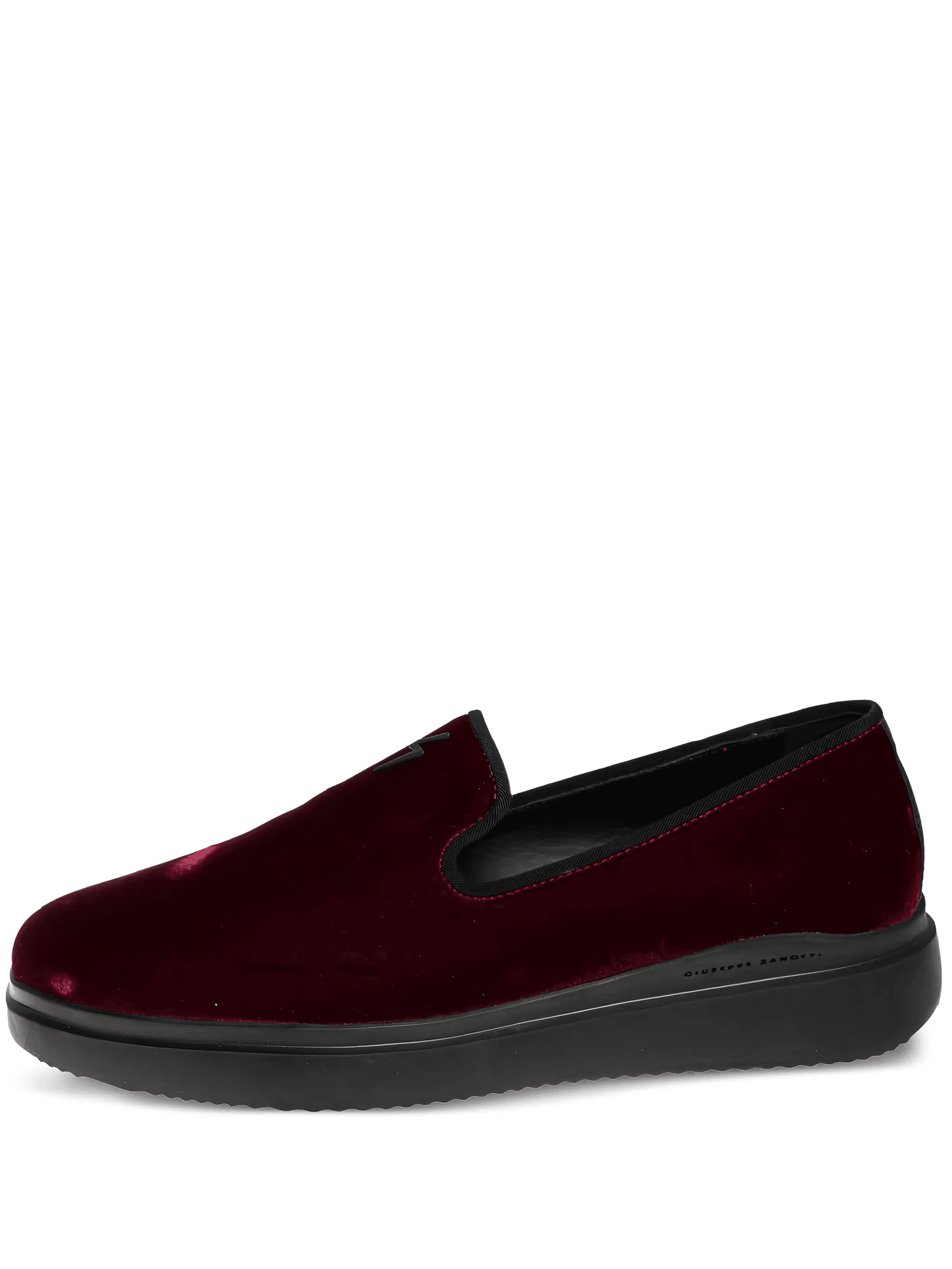 velvet slip-on loafers - Image 1
