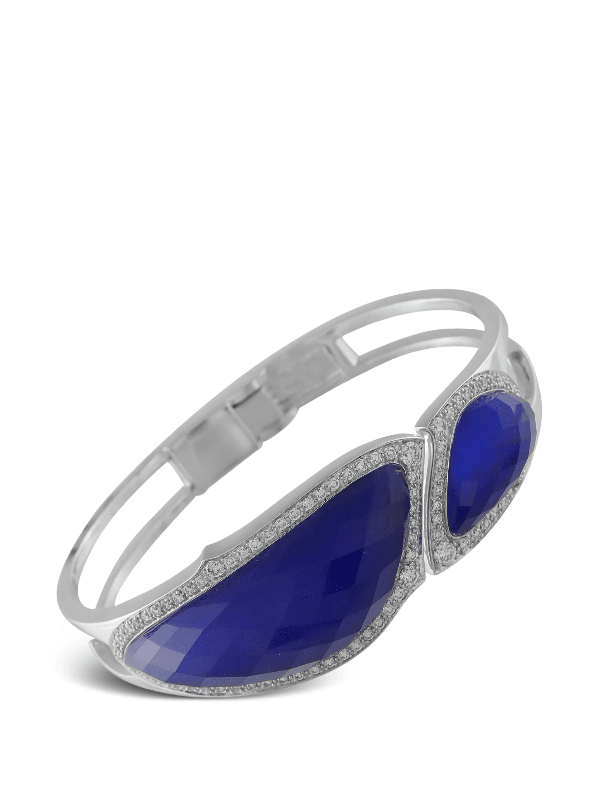 diamond and lapis bracelet - Image 1