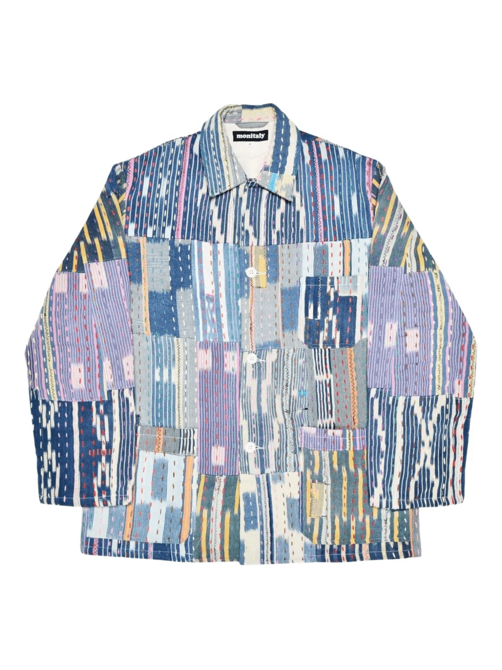 Italian Jail patchwork overshirt - Image 1