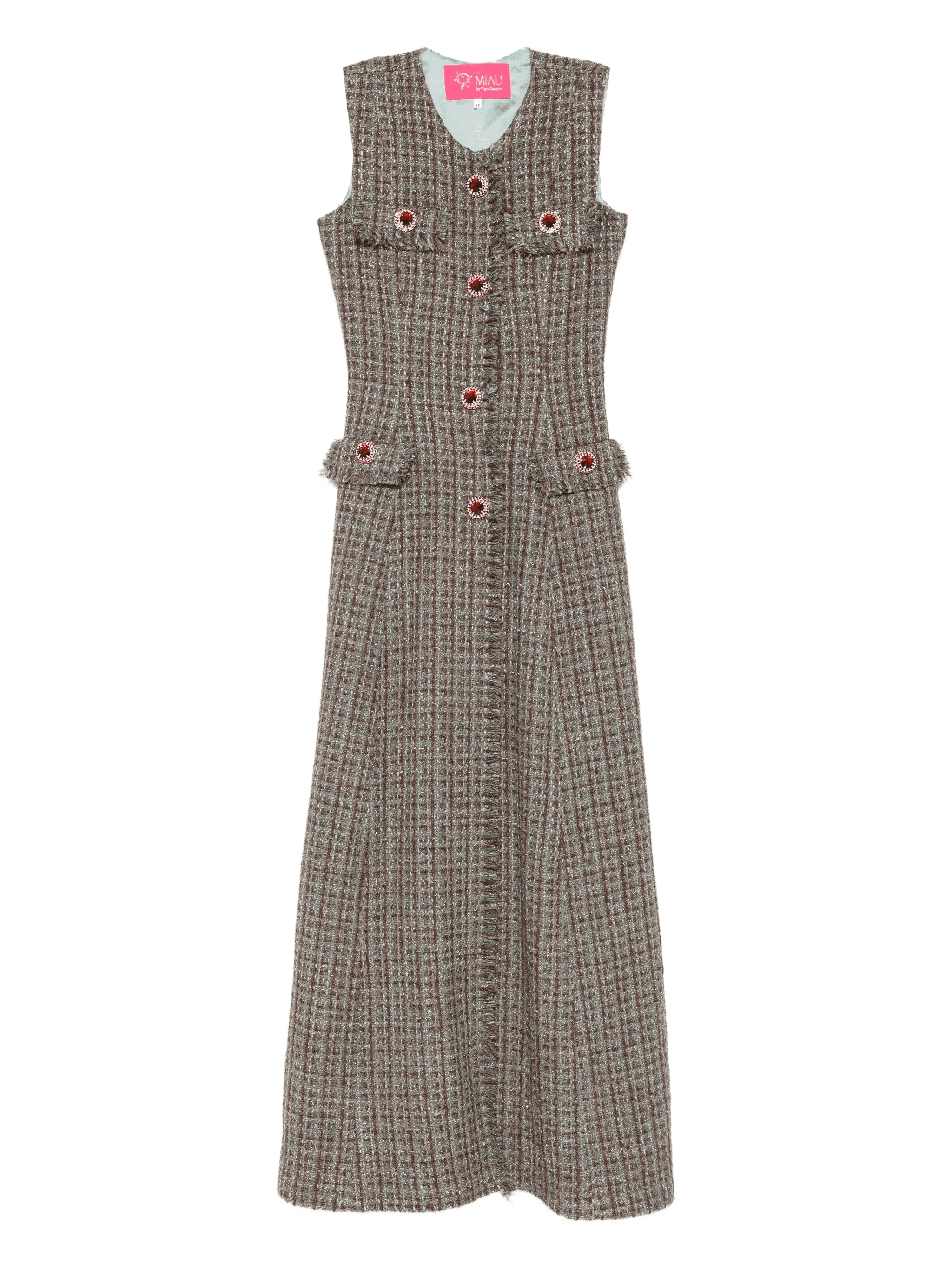 embellished maxi dress - Image 1