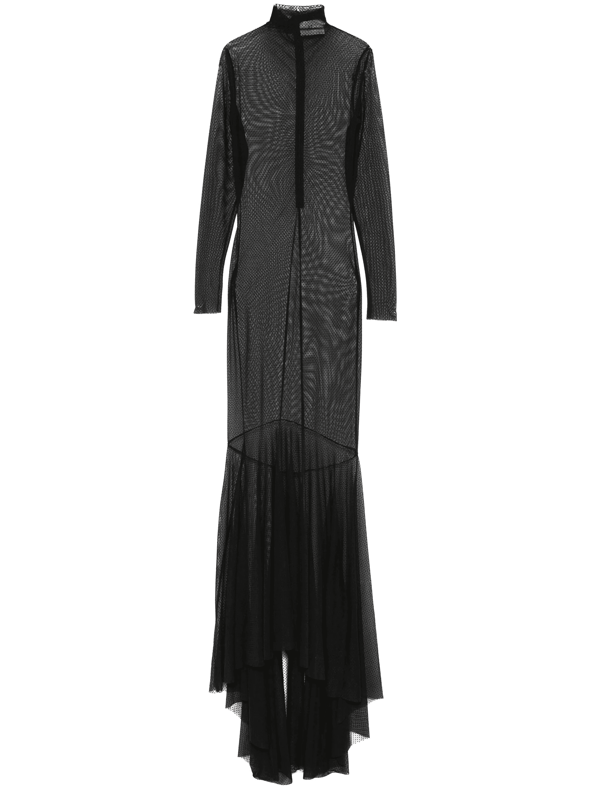 point d'esprit maxi dress - Image 1