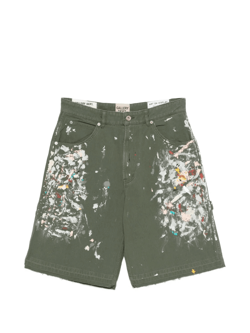 splatter-effect shorts - Image 1
