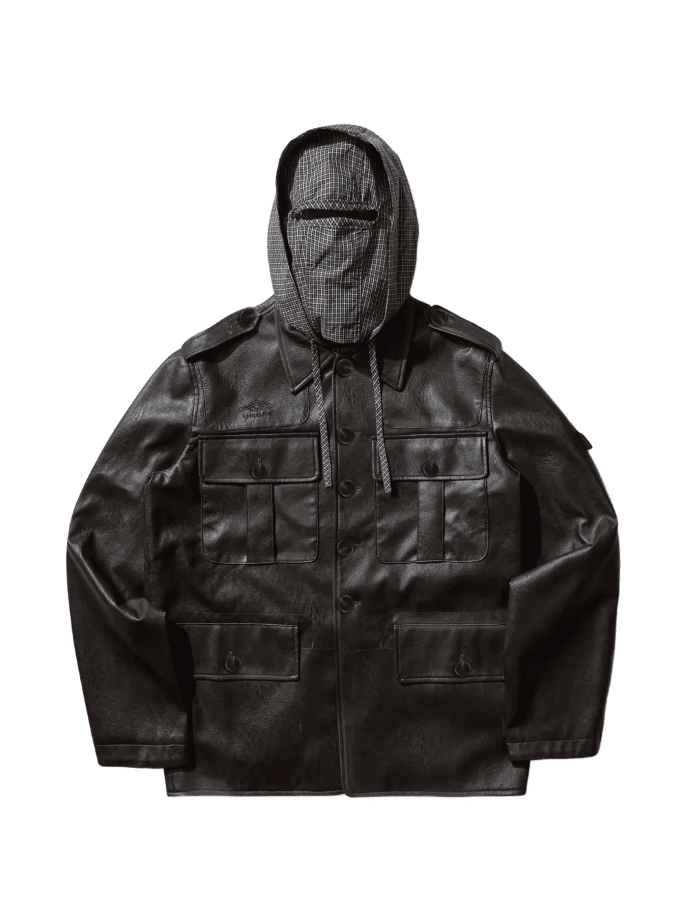 buttoned hooded jacket - Image 1