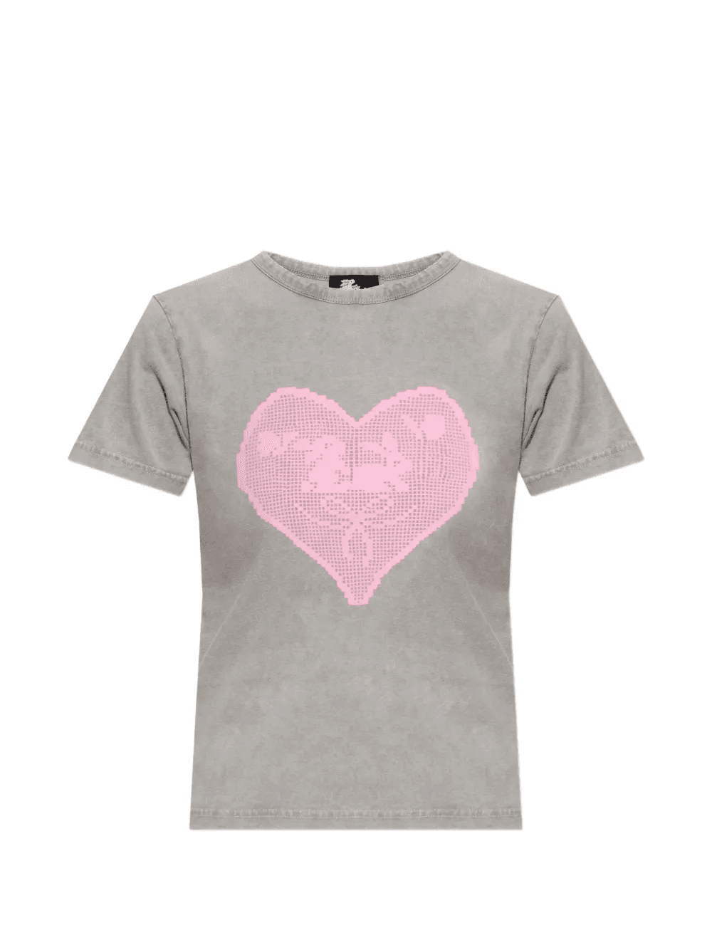 heart-print T-shirt - Image 1