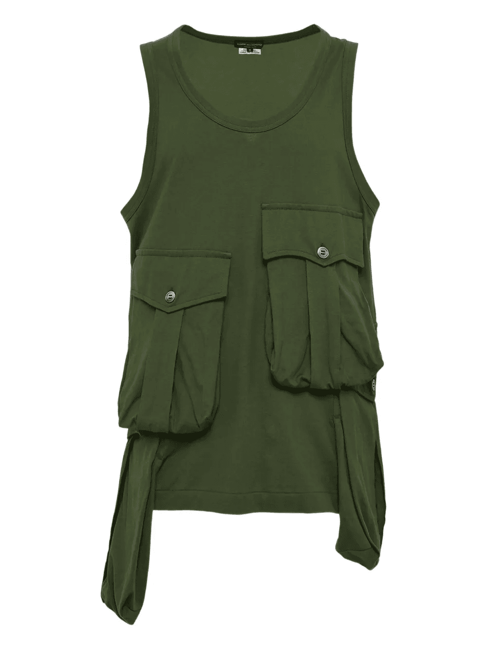 flap-pocket tank top - Image 1