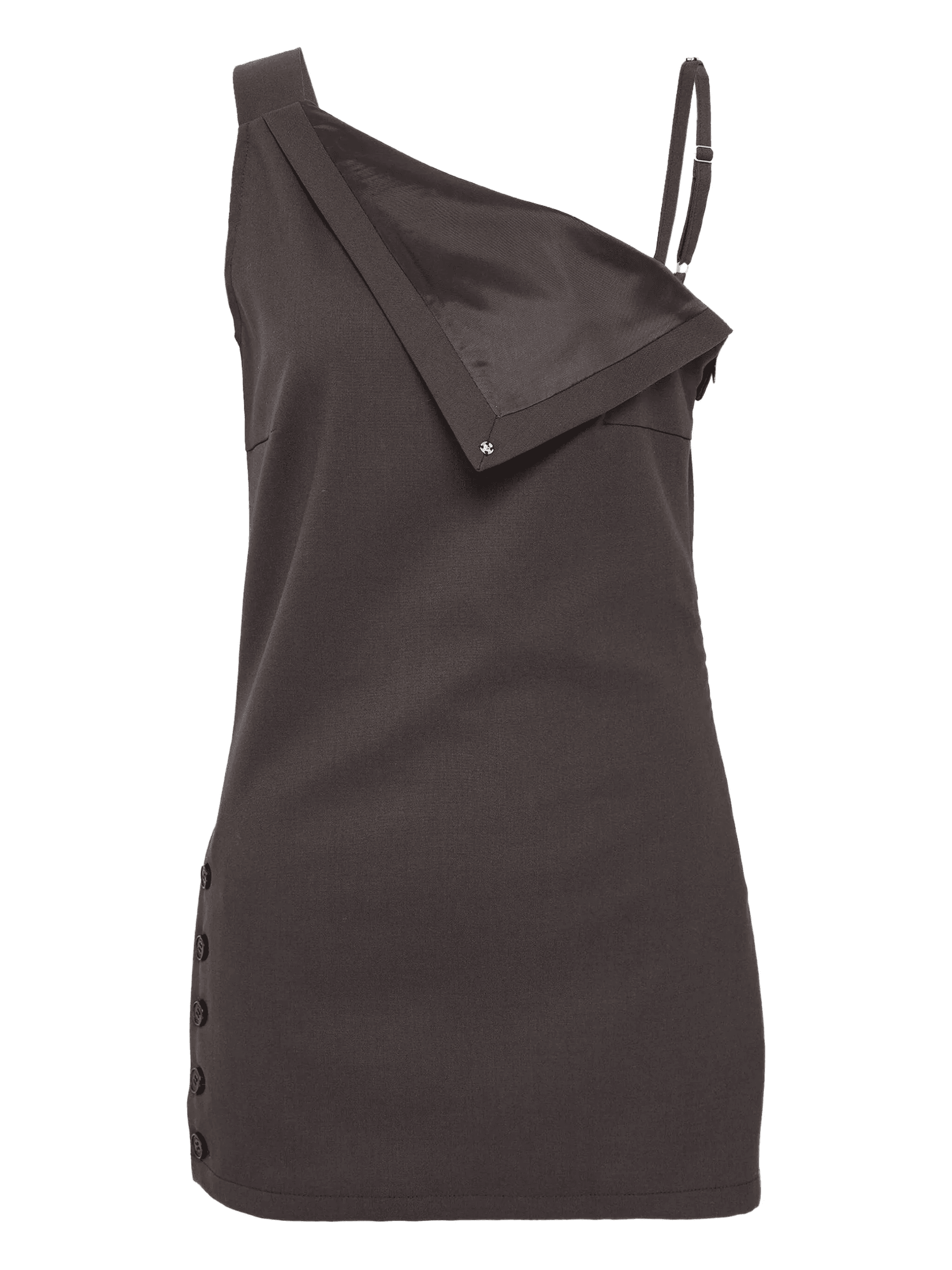 asymmetric sleeveless top - Image 1