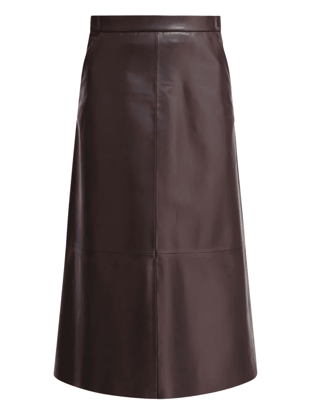 leather panelled skirt - Image 1