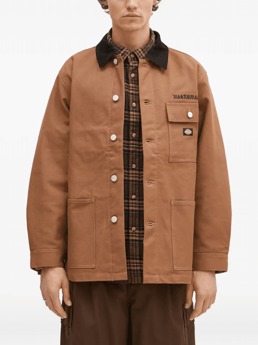 x Dickies logo-embroidered jacket - Image 1