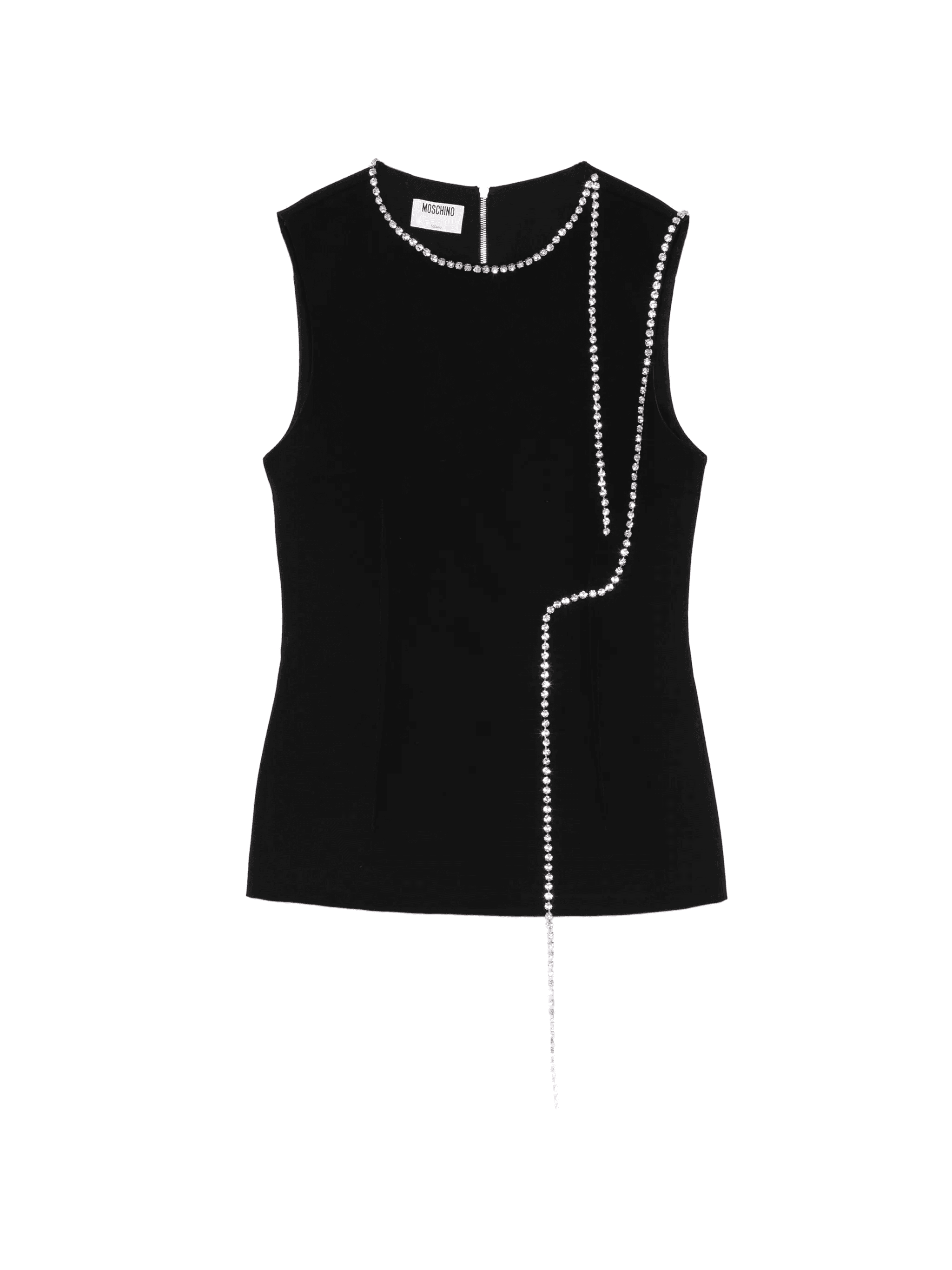 rhinestone embellished blouse - Image 1