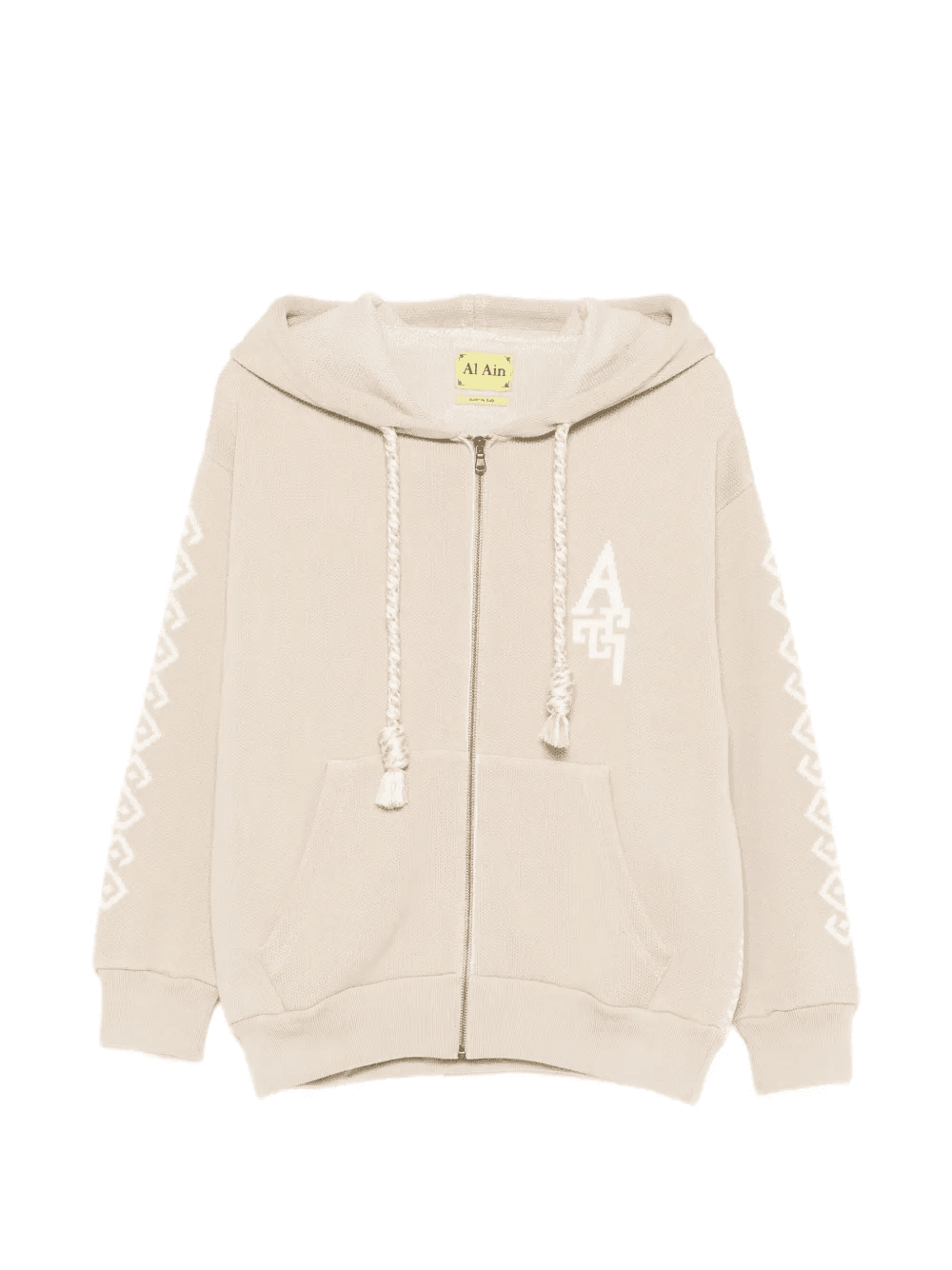 leopard graphic cardigan - Image 1