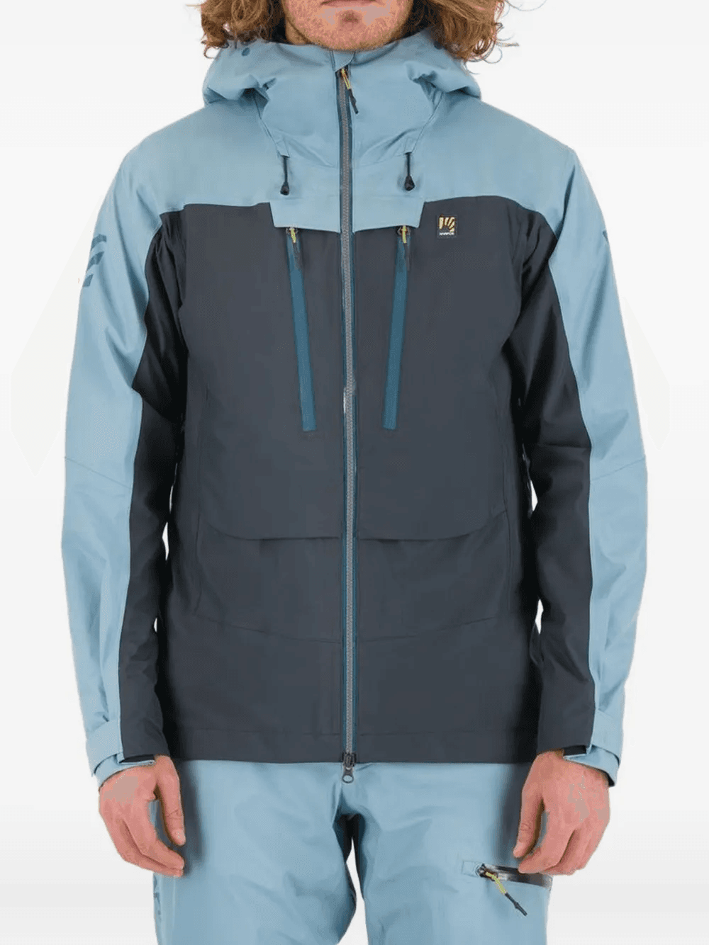 Midi Shell hooded-zip jacket - Image 1