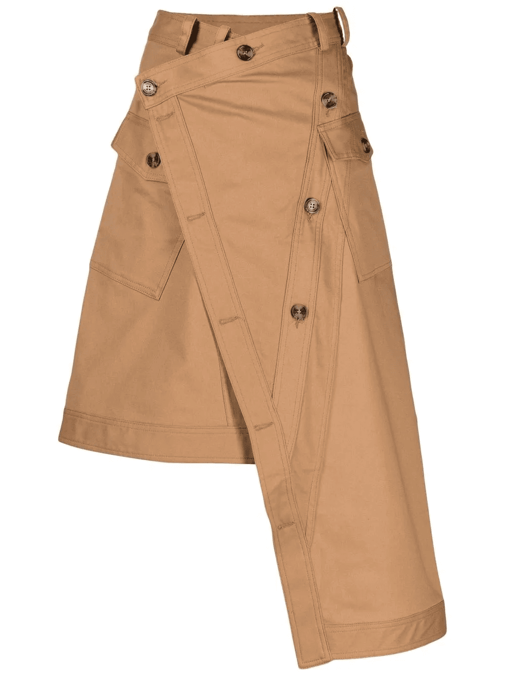 asymmetric A-line skirt - Image 1