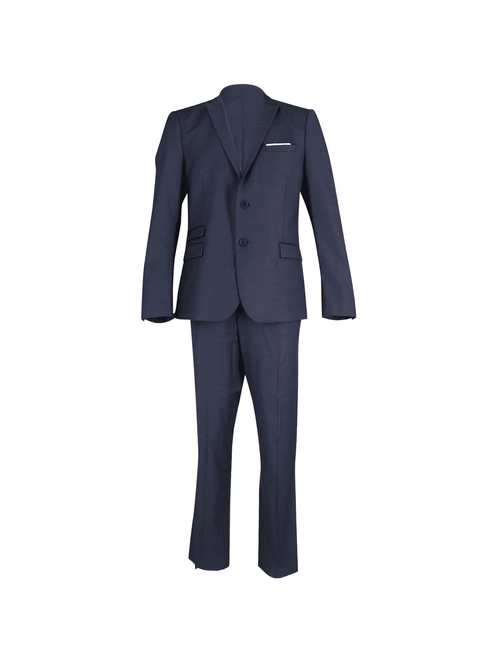 single-breasted wool suit - Image 1