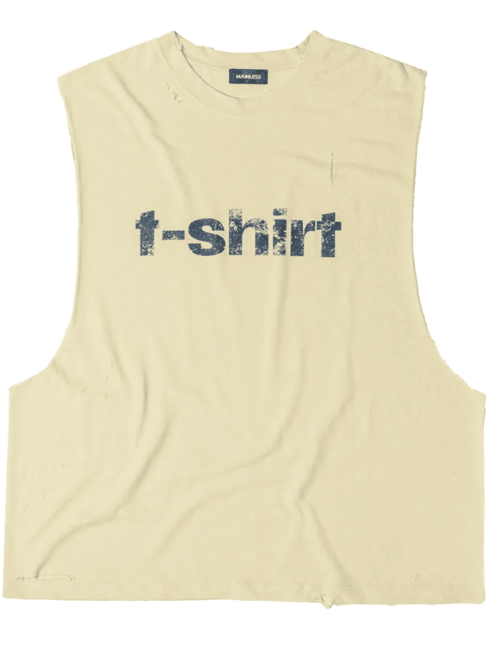 oversize sleeveless T-shirt - Image 1