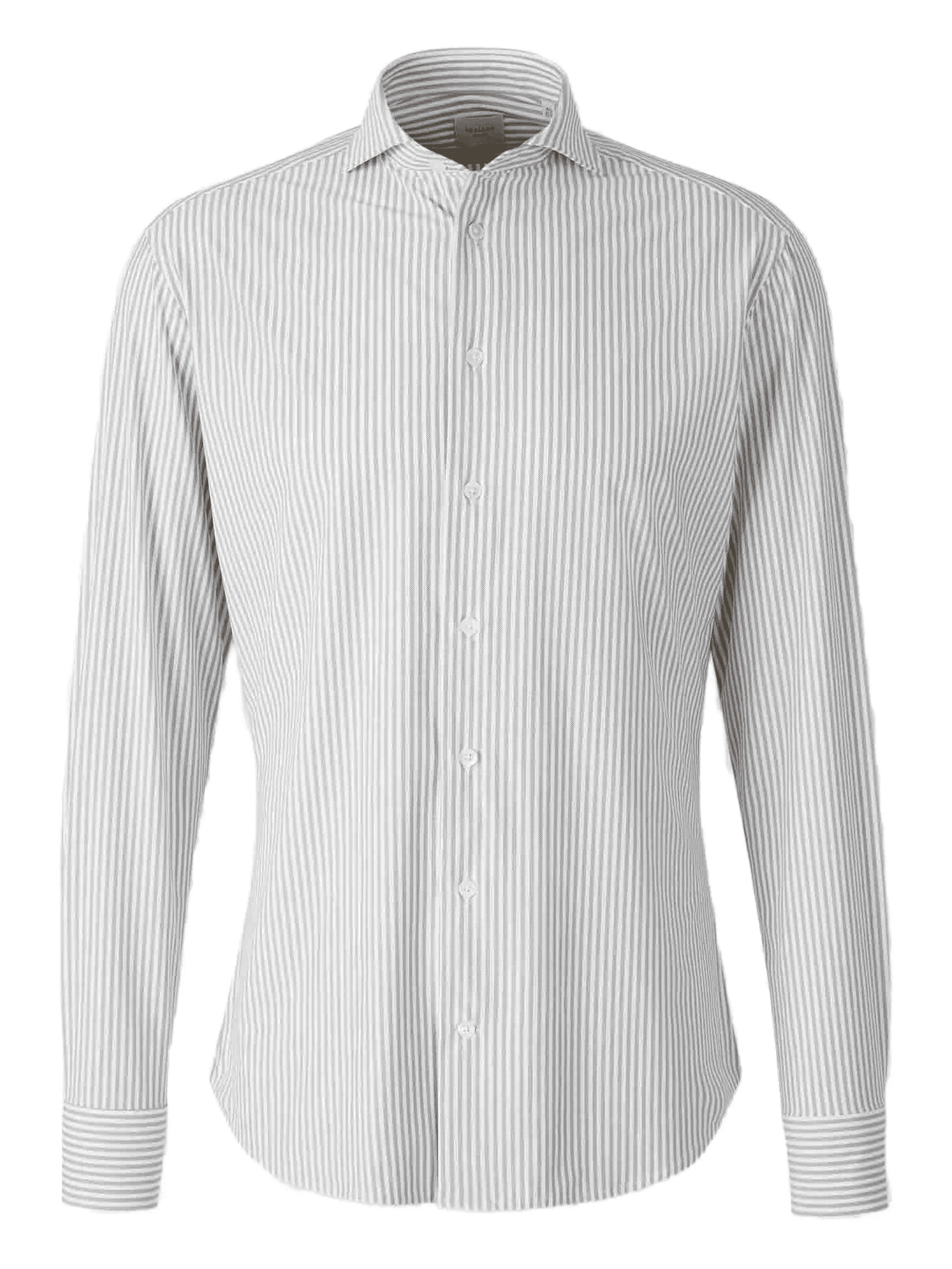 striped buttoned shirt - Image 1