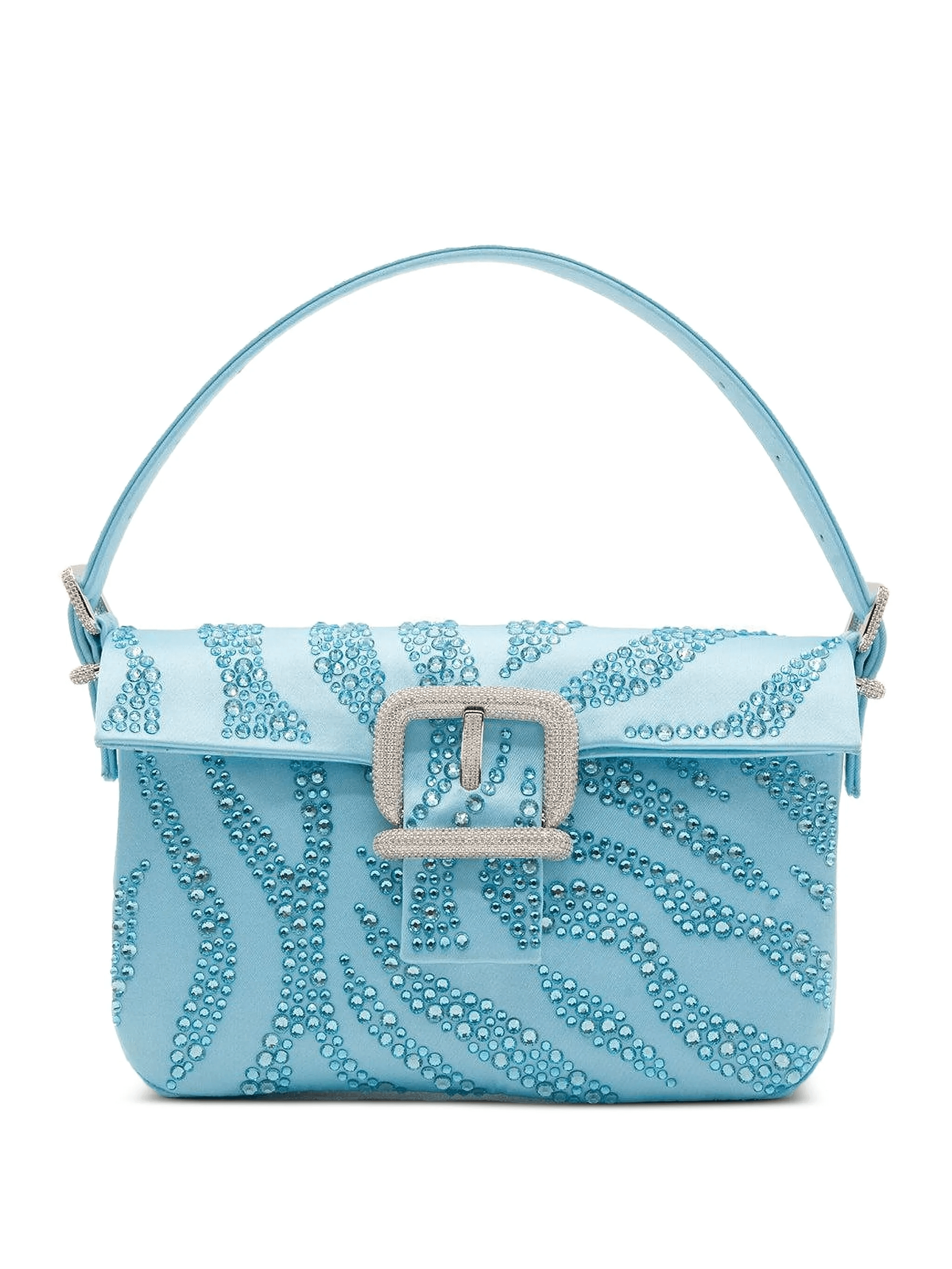 mini Habibi crystal-embellished buckle tote bag - Image 1