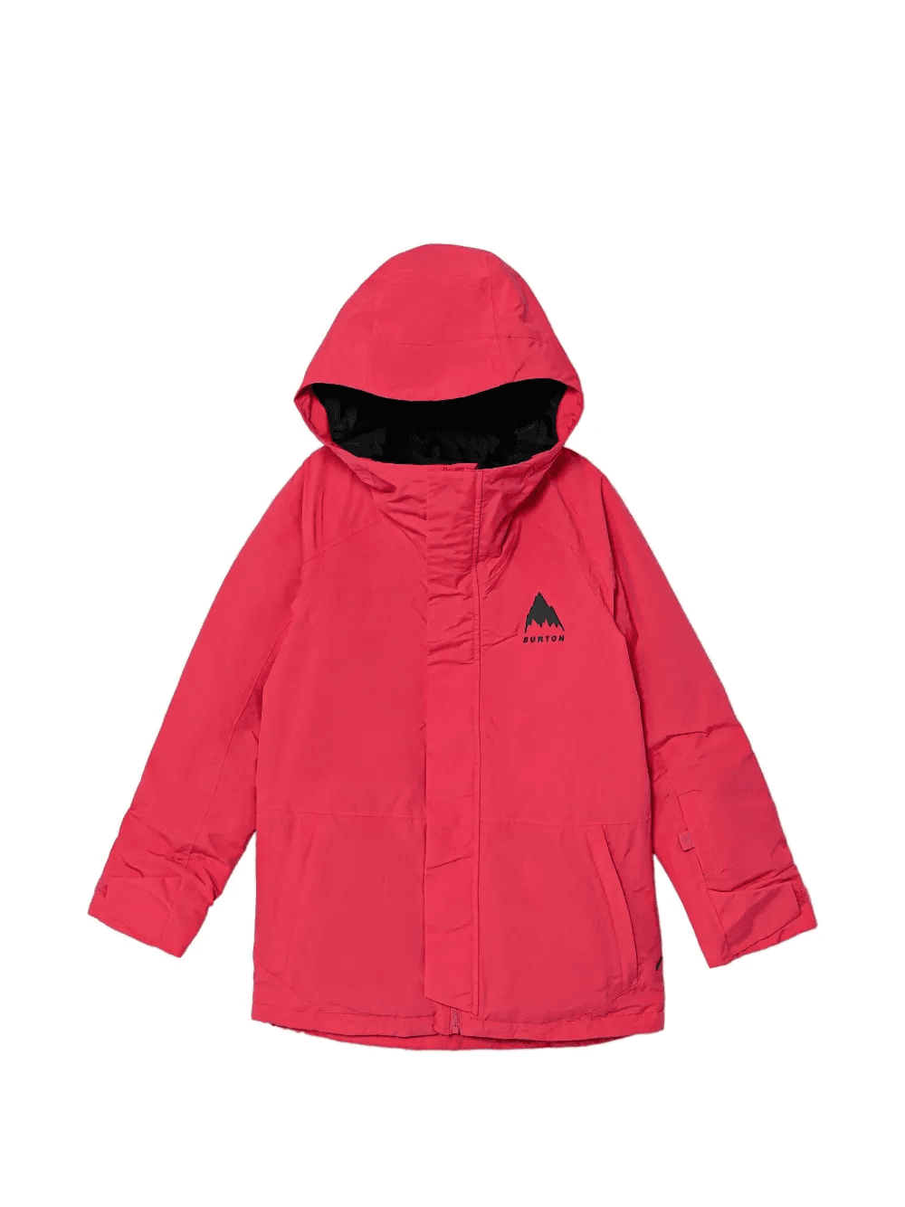 logo-print hooded coat - Image 1