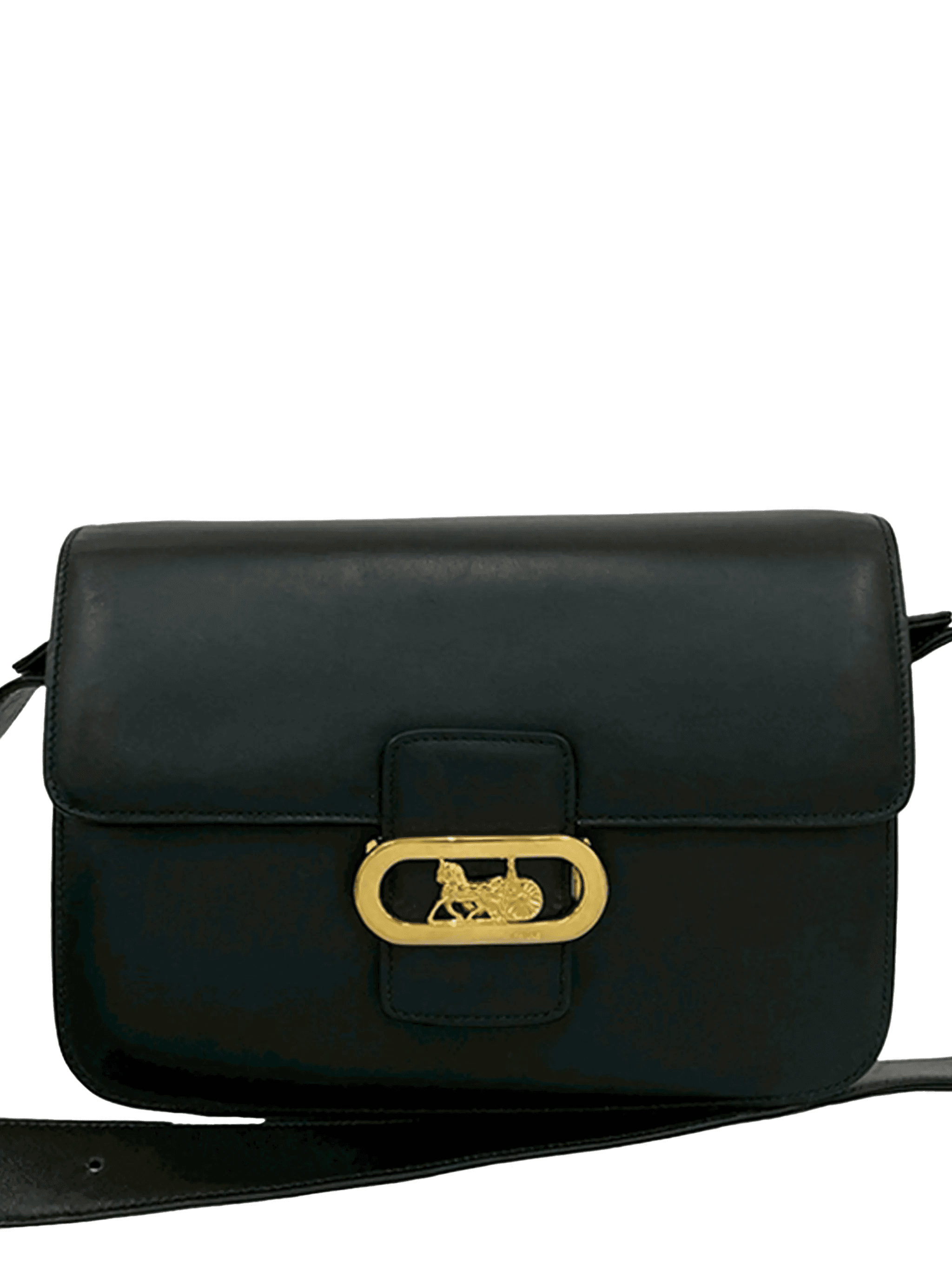 2000-2025 Calfskin Horse Carriage crossbody bag - Image 1