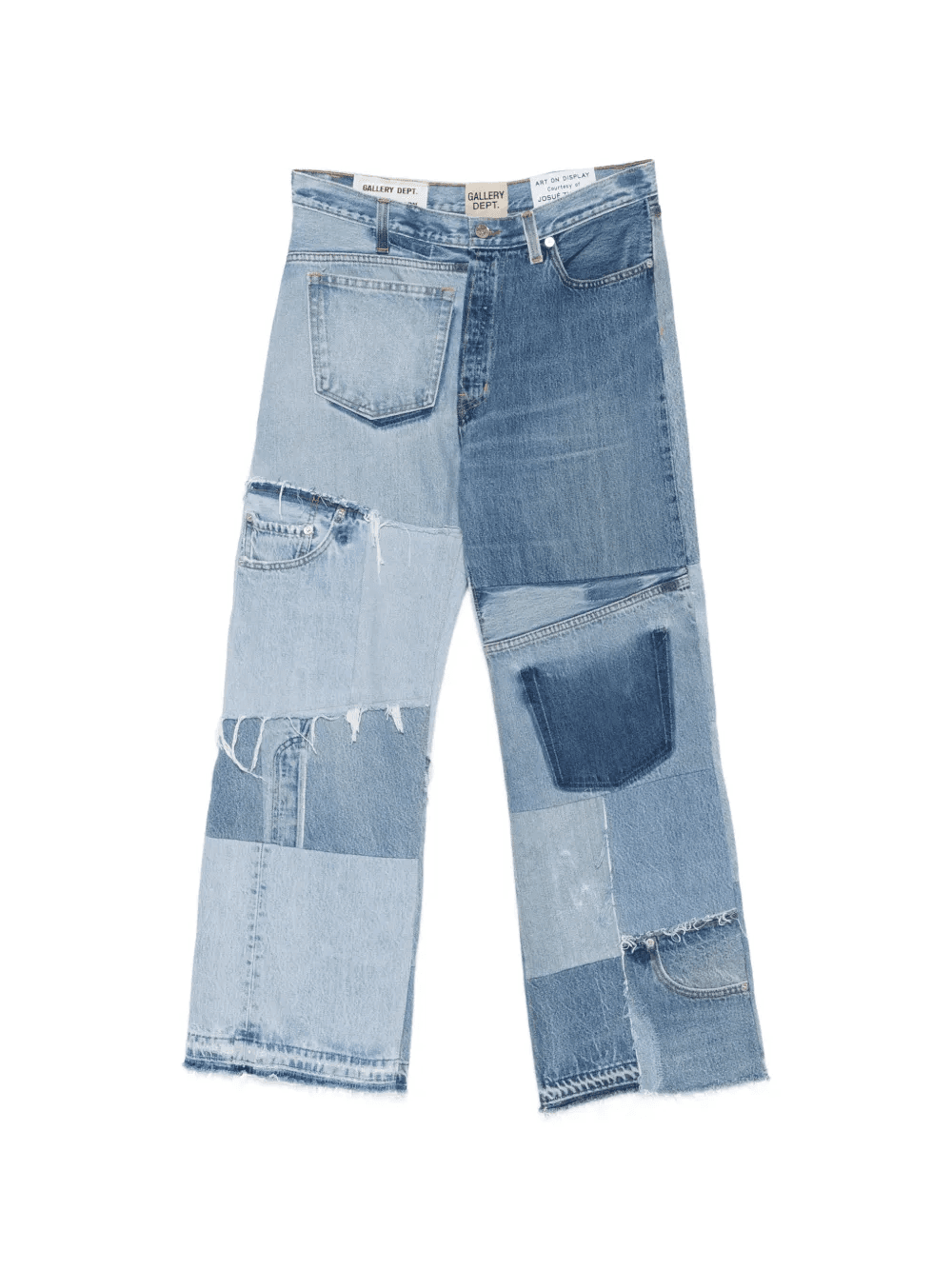 frayed-hem jeans - Image 1