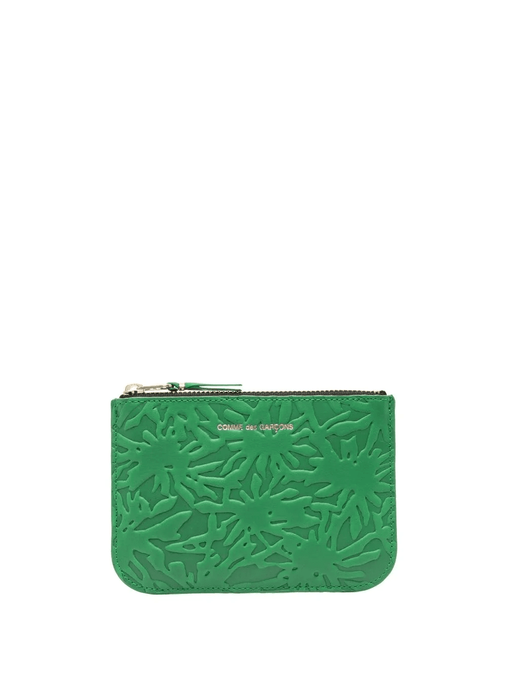 embossed leather wallet - Image 1