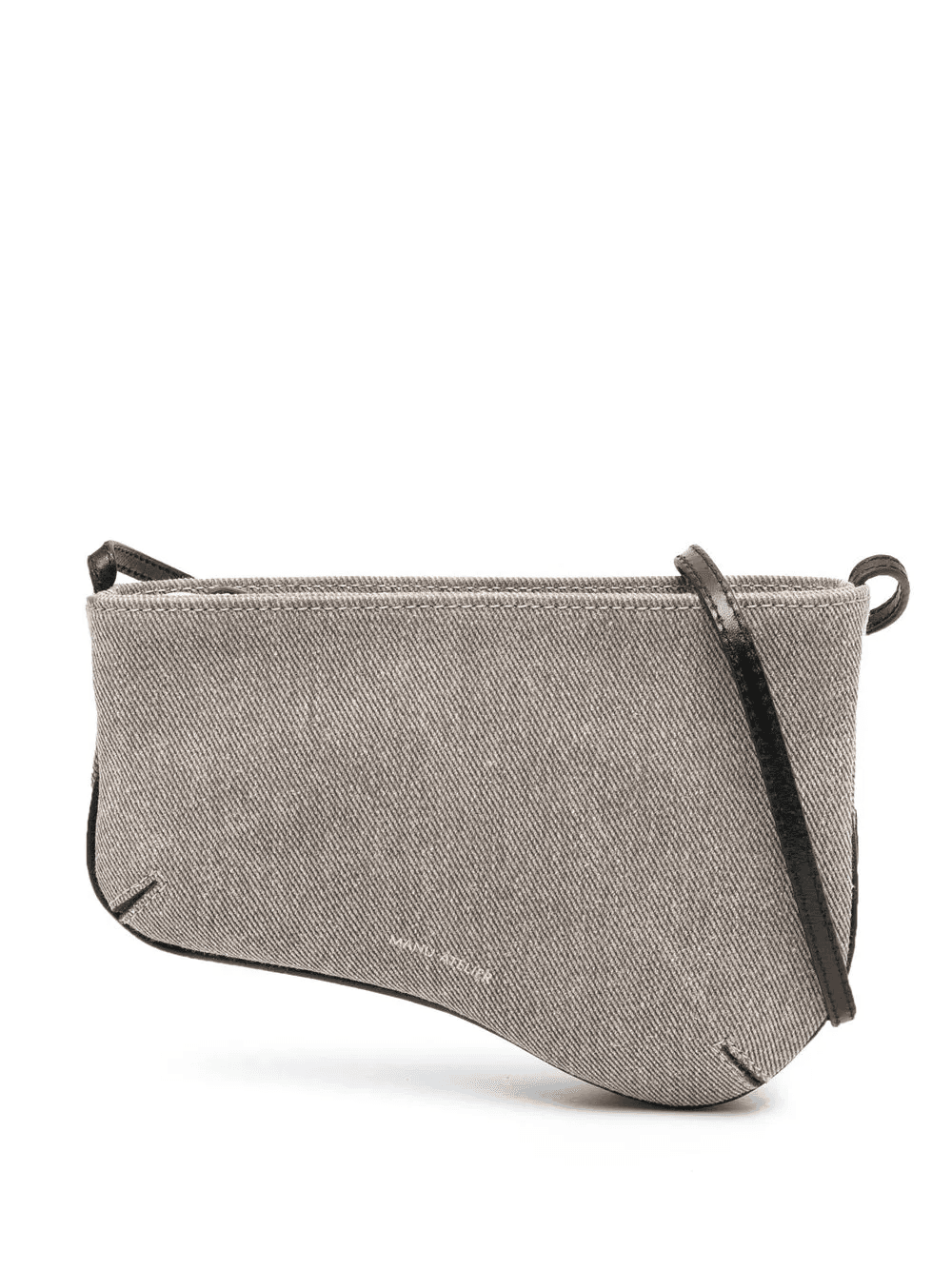 Curve leather shoulder bag - Image 1